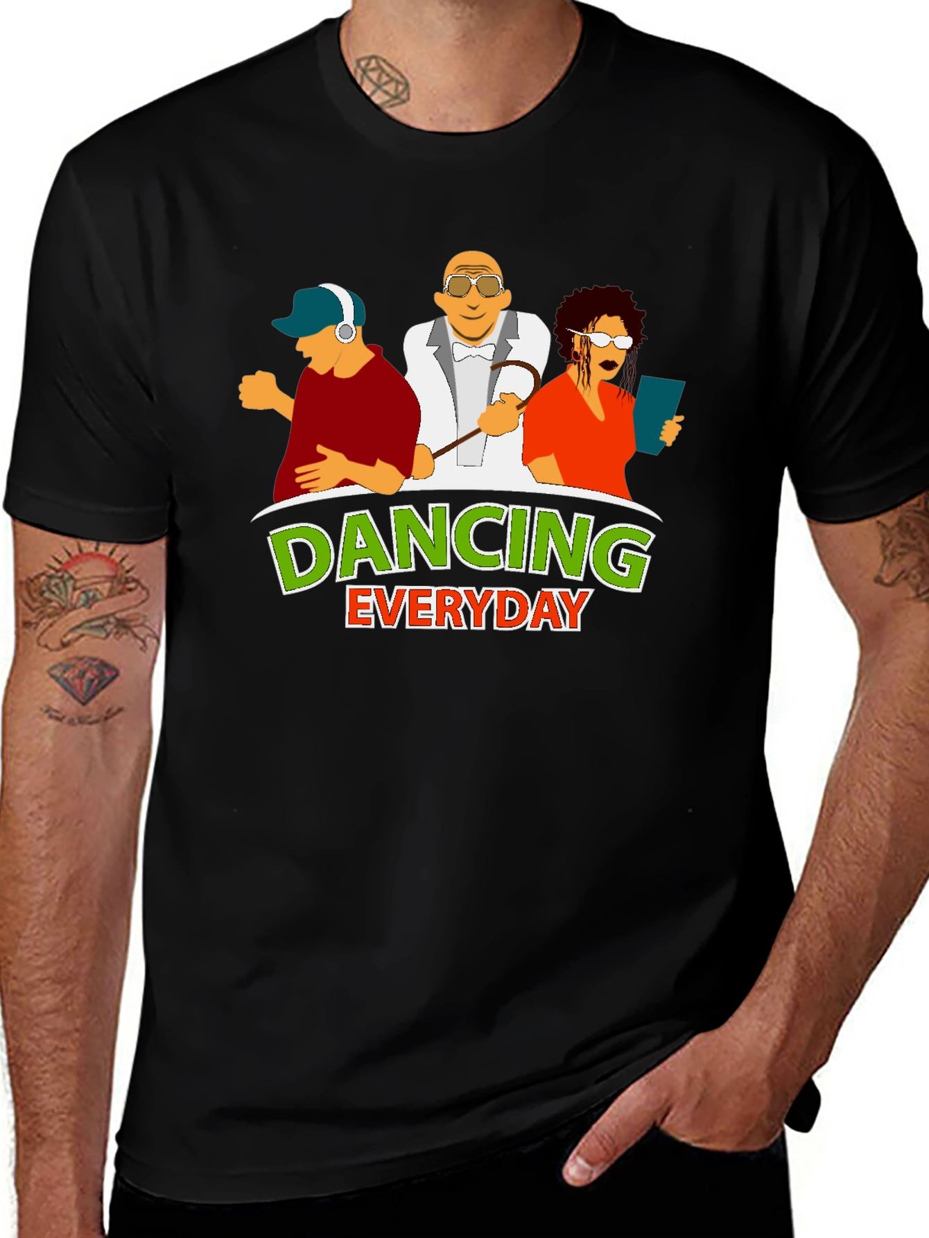 Dancing Everyday Graphic T-Shirt