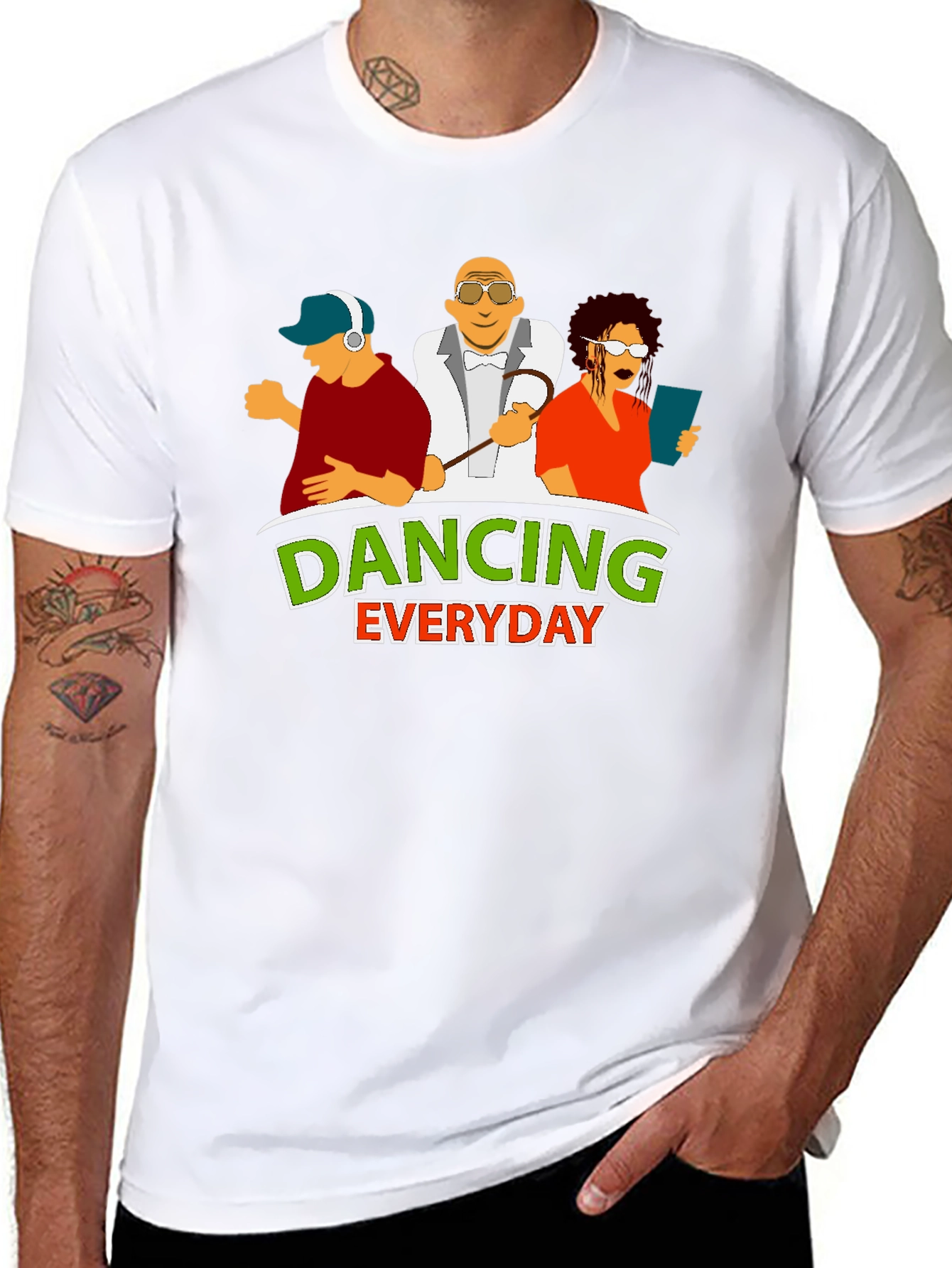 Dancing Everyday Graphic T-Shirt