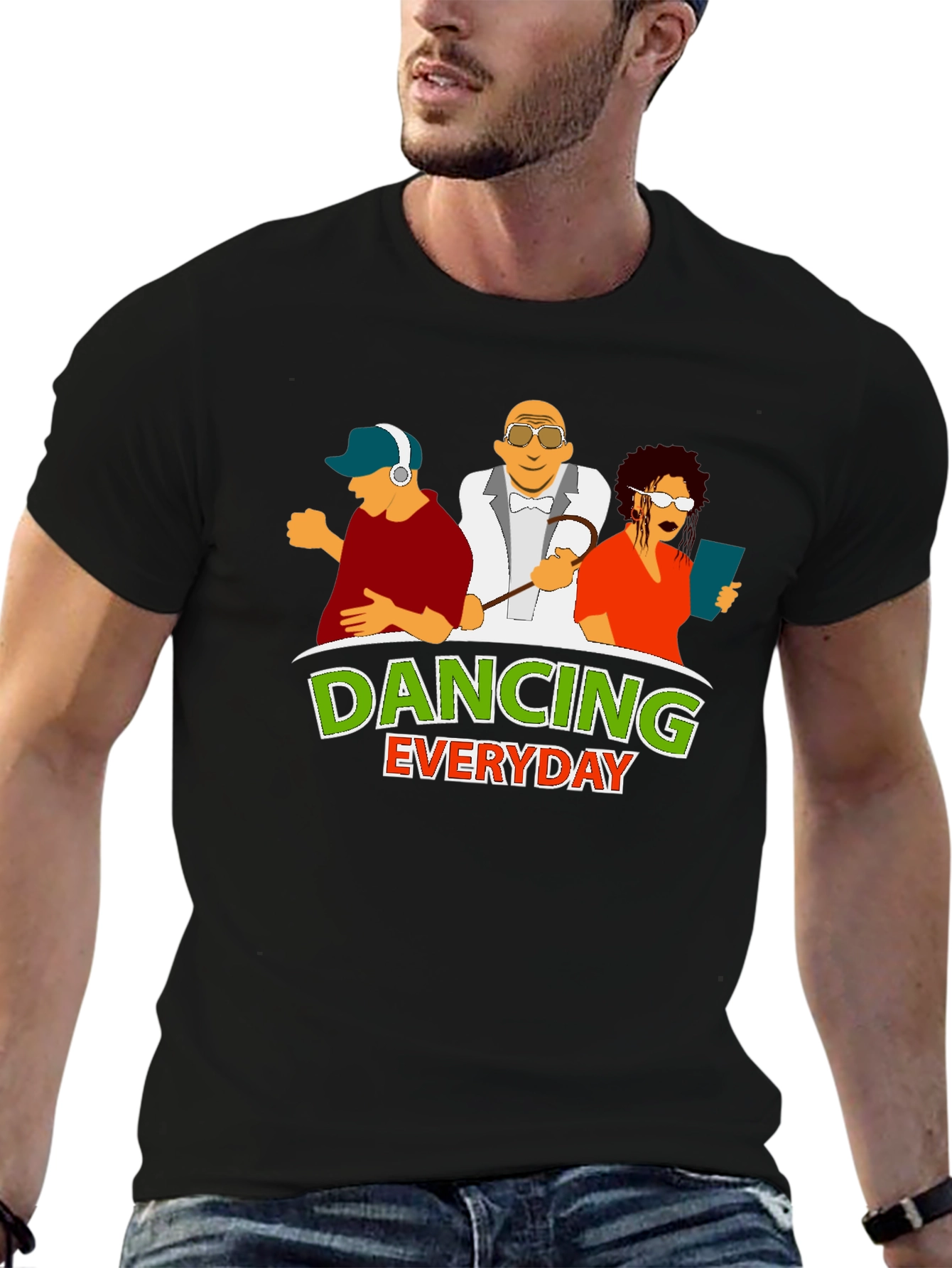 Dancing Everyday Graphic T-Shirt