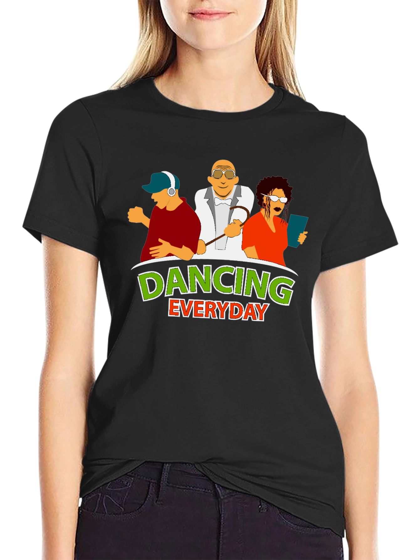 Dancing Everyday Graphic T-Shirt
