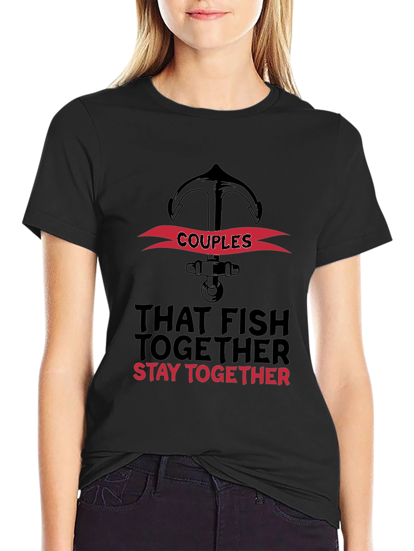 Couples That Fish Together Stay Together T-Shirt