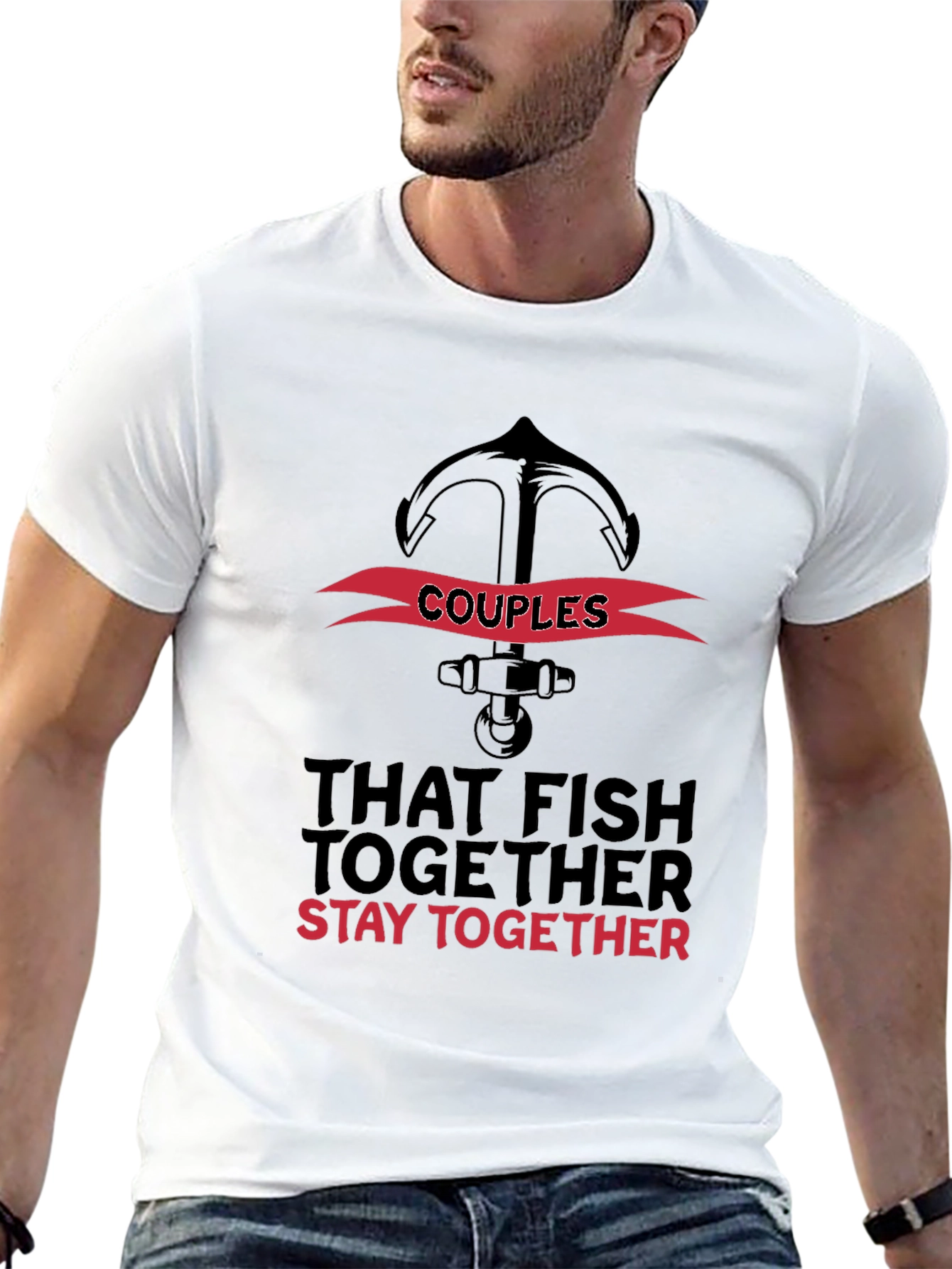 Couples That Fish Together Stay Together T-Shirt