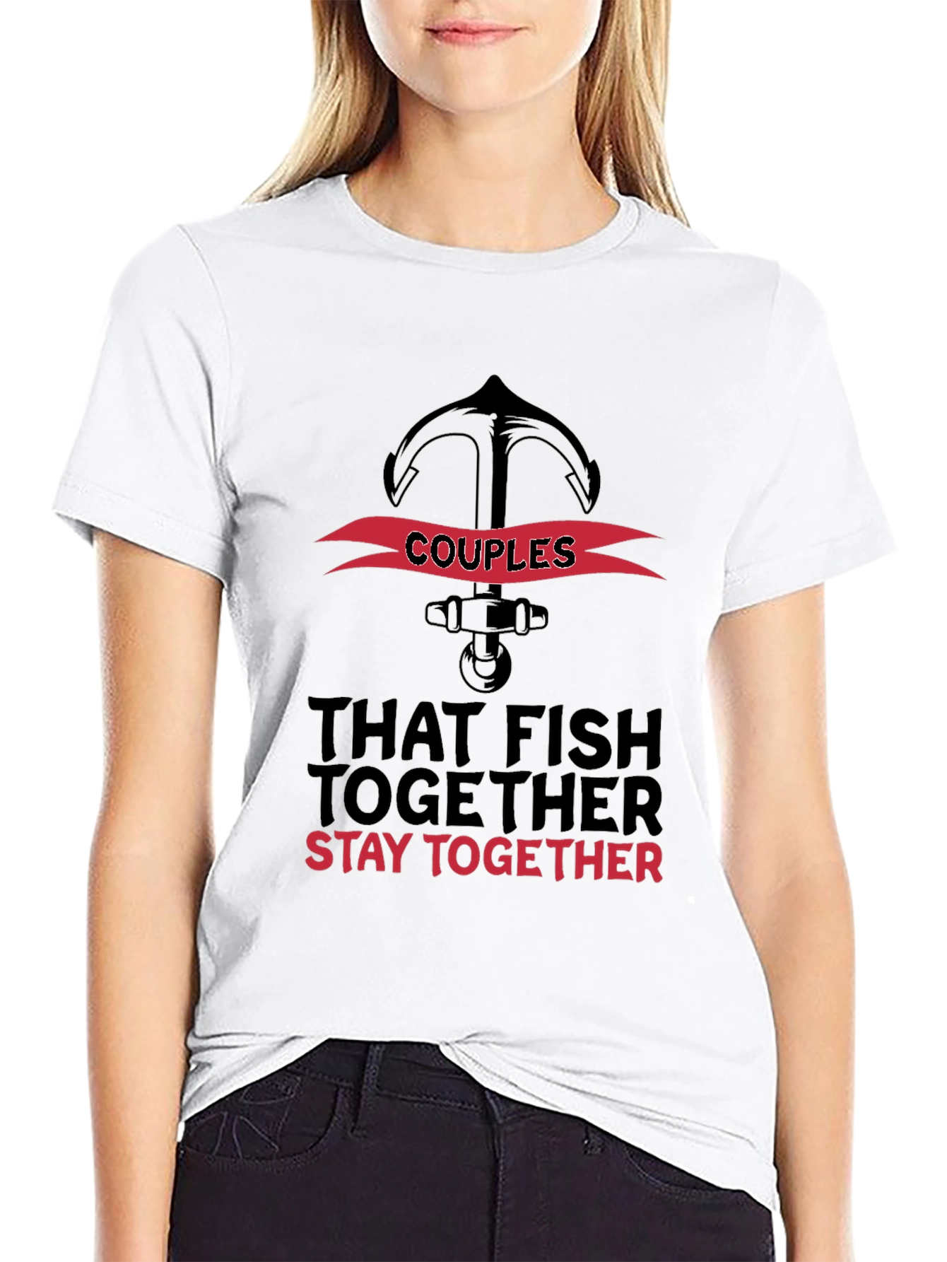 Couples That Fish Together Stay Together T-Shirt