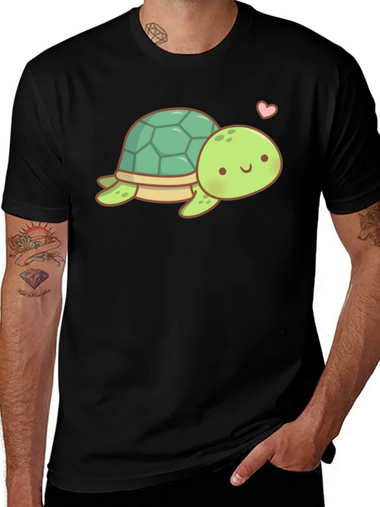 Cute Kawaii Turtle Graphic Tee