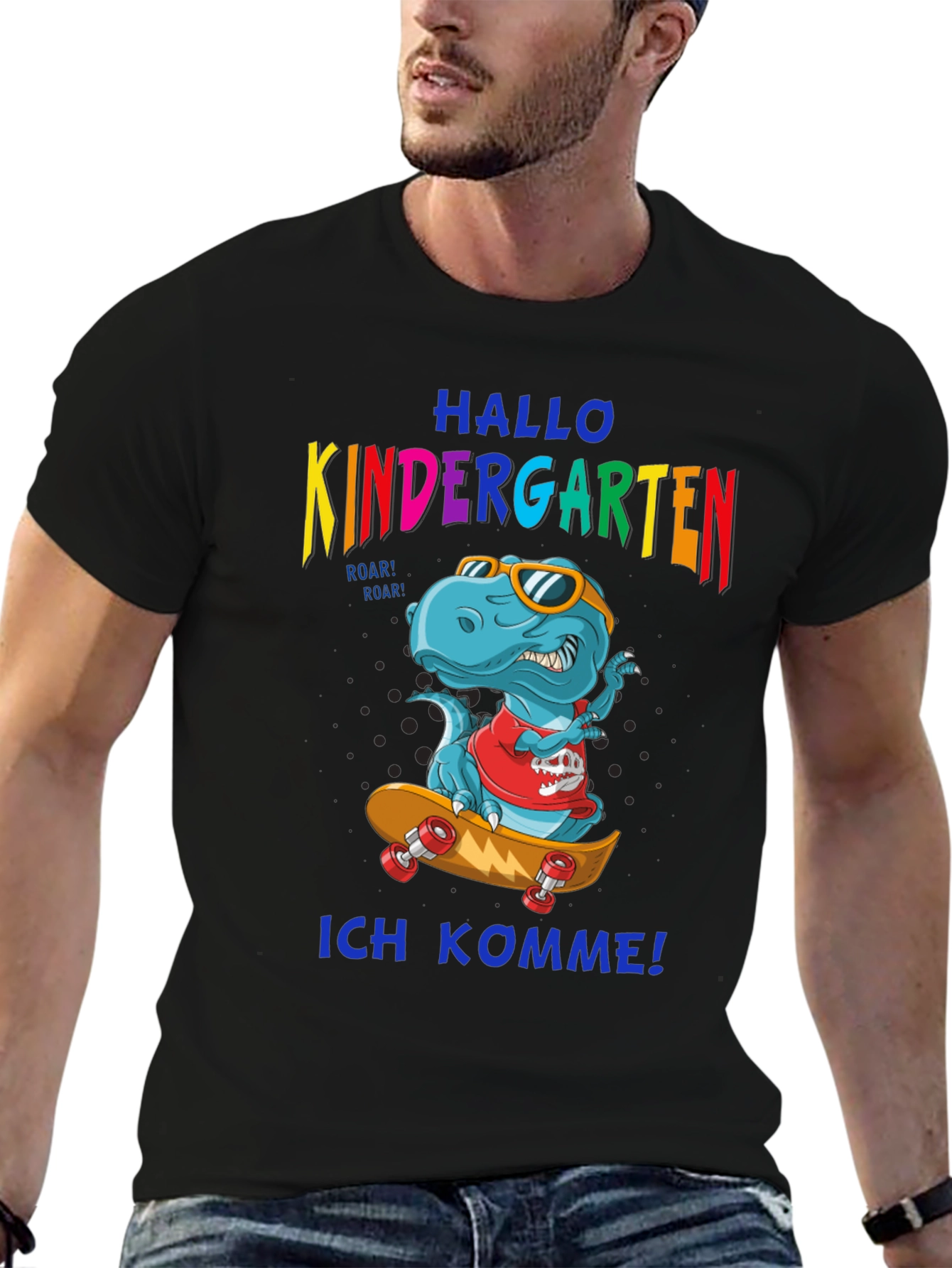 Dinosaur Kindergarten T-Shirt - Back to School Tee