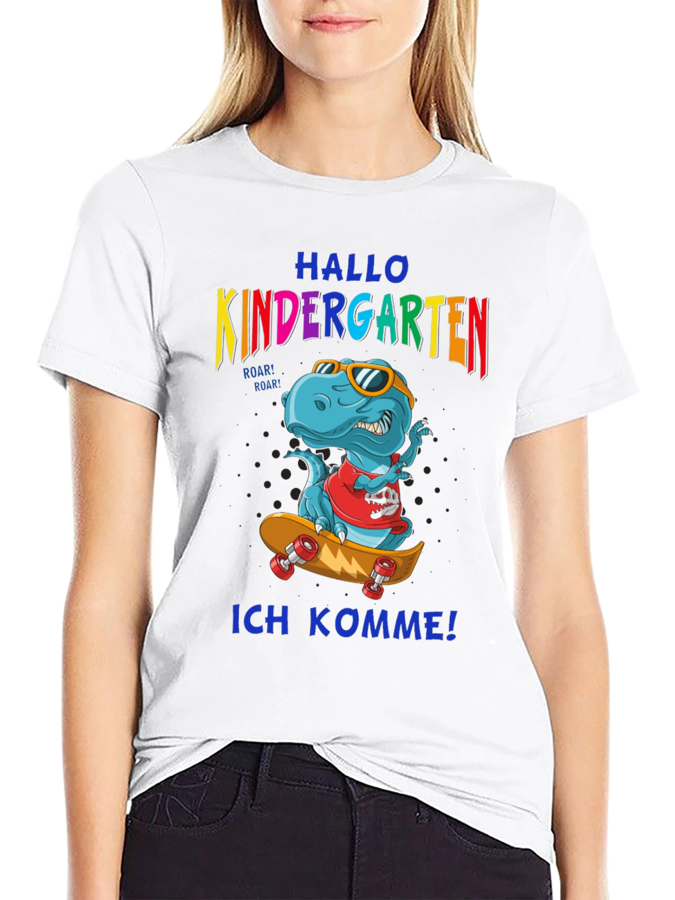 Dinosaur Kindergarten T-Shirt - Back to School Tee