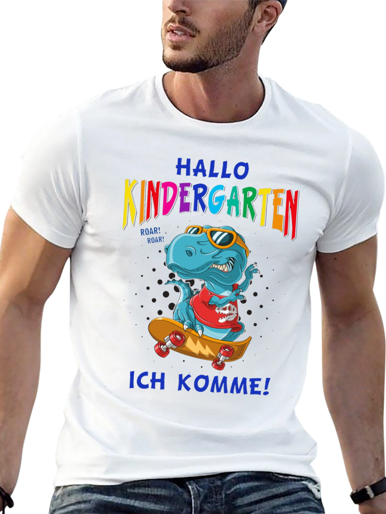 Dinosaur Kindergarten T-Shirt - Back to School Tee
