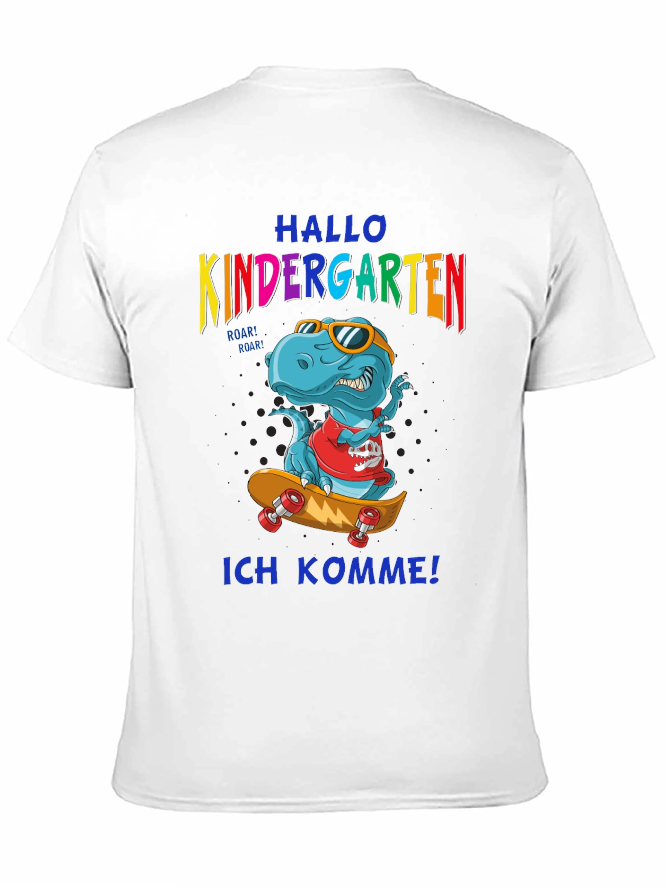 Dinosaur Kindergarten T-Shirt - Back to School Tee