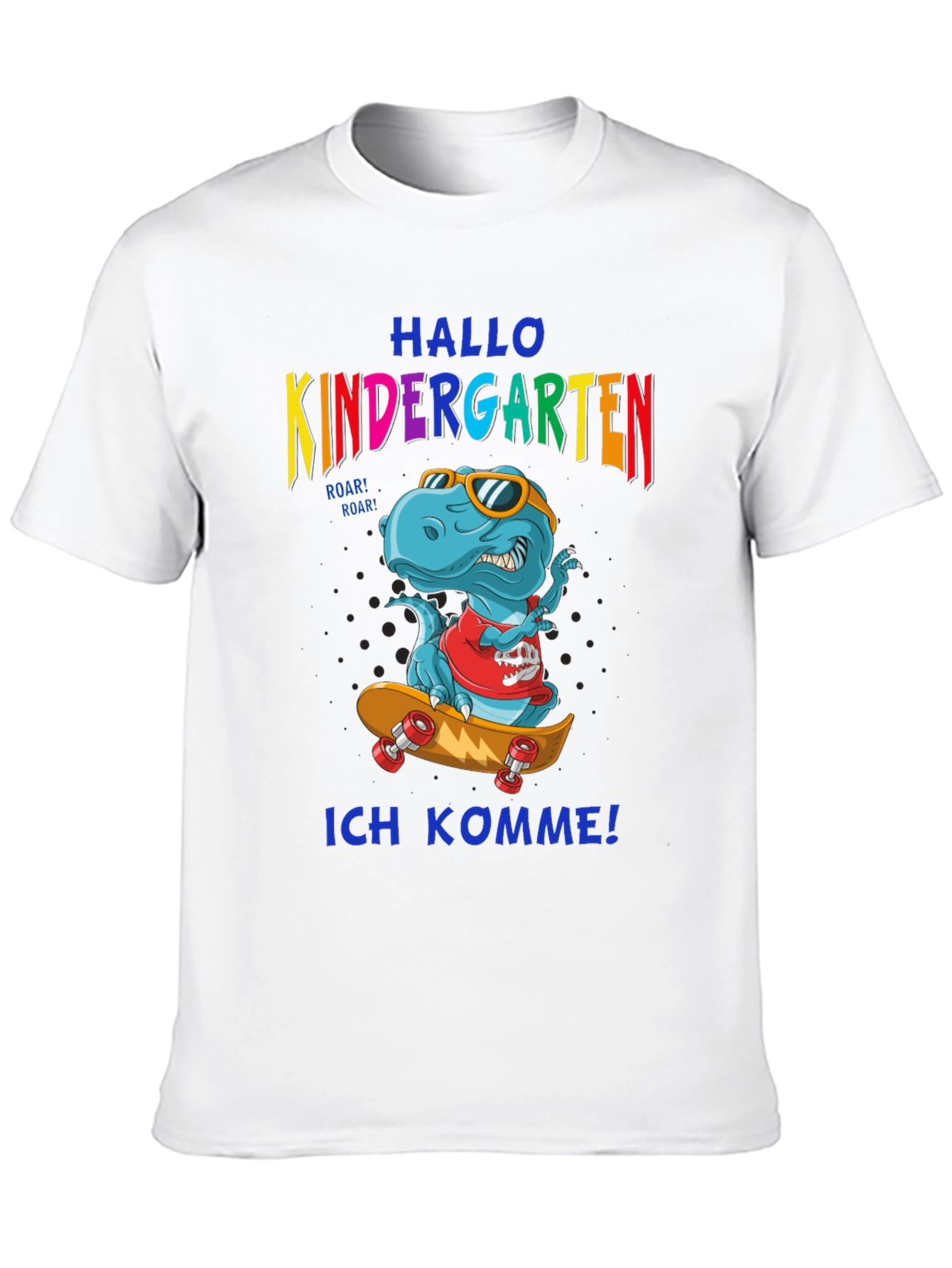 Dinosaur Kindergarten T-Shirt - Back to School Tee
