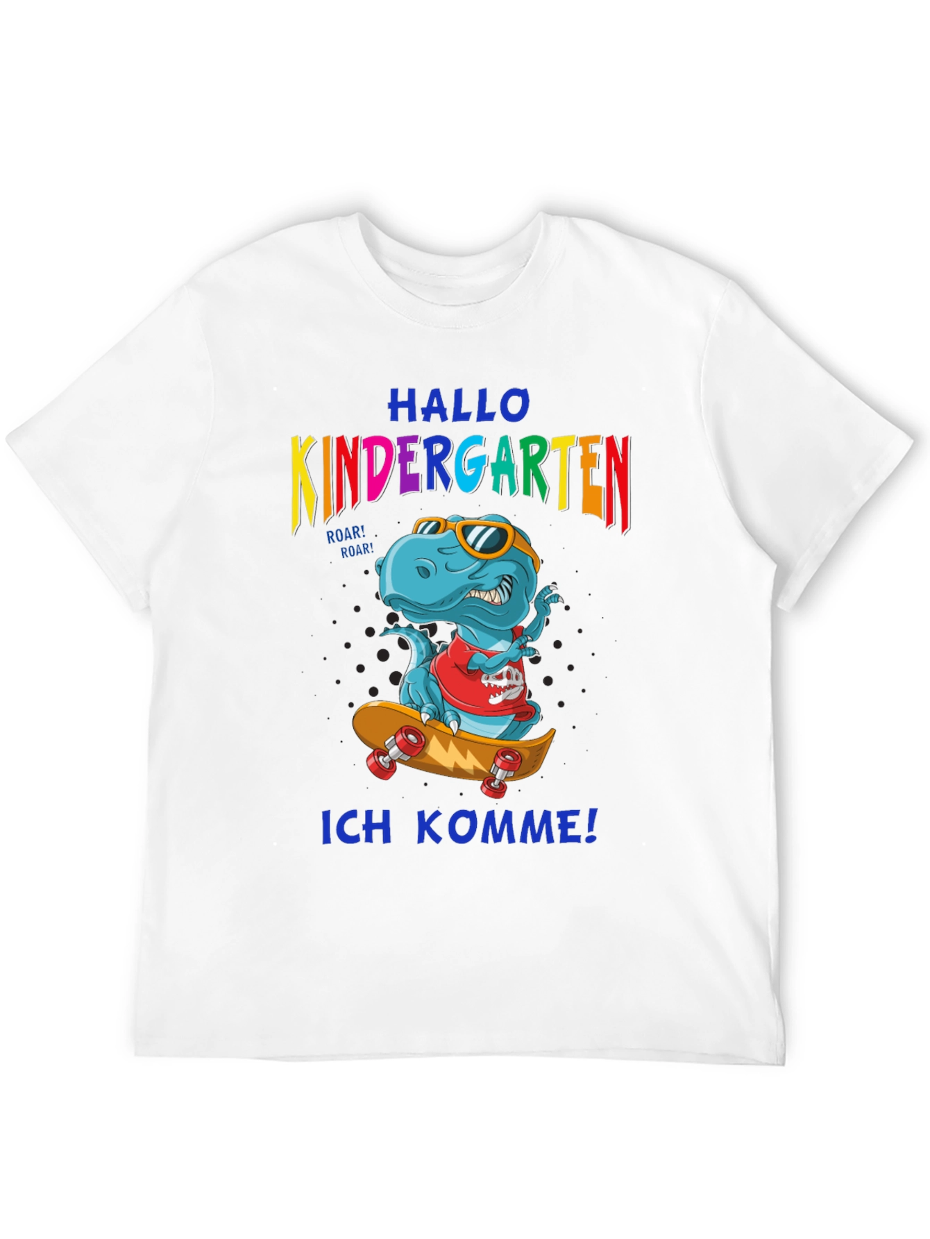 Dinosaur Kindergarten T-Shirt - Back to School Tee