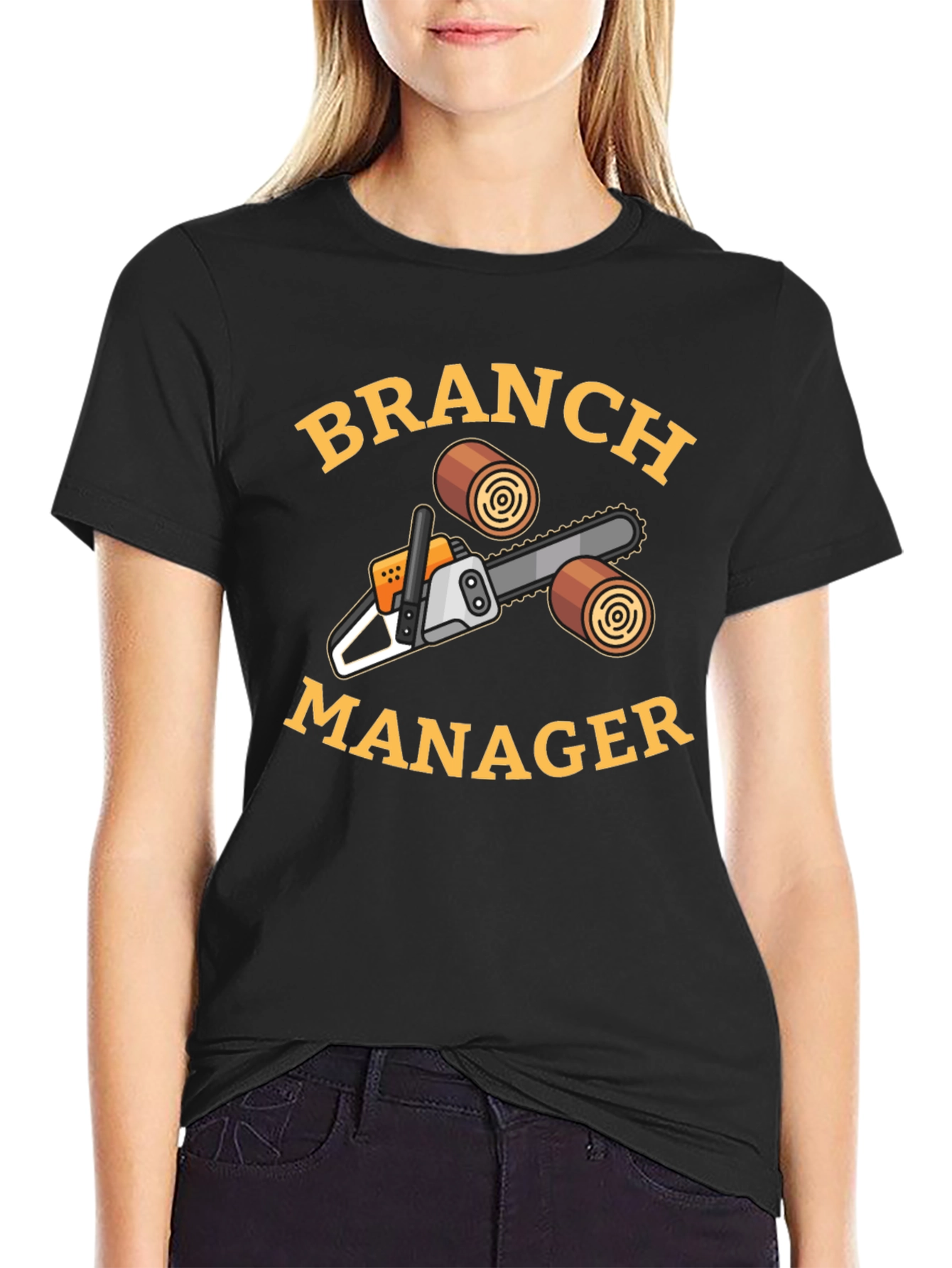 Branch Manager Chainsaw T-Shirt