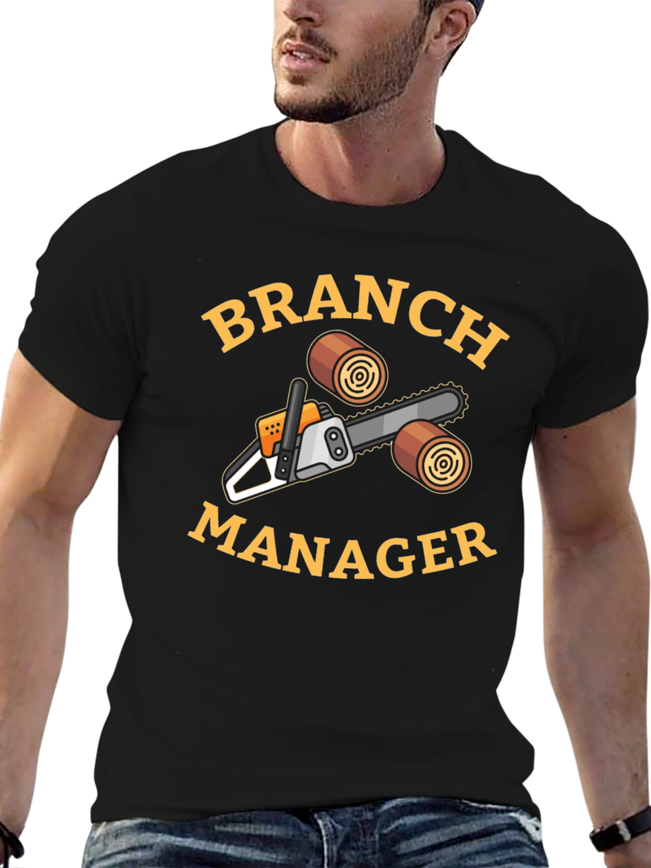 Branch Manager Chainsaw T-Shirt