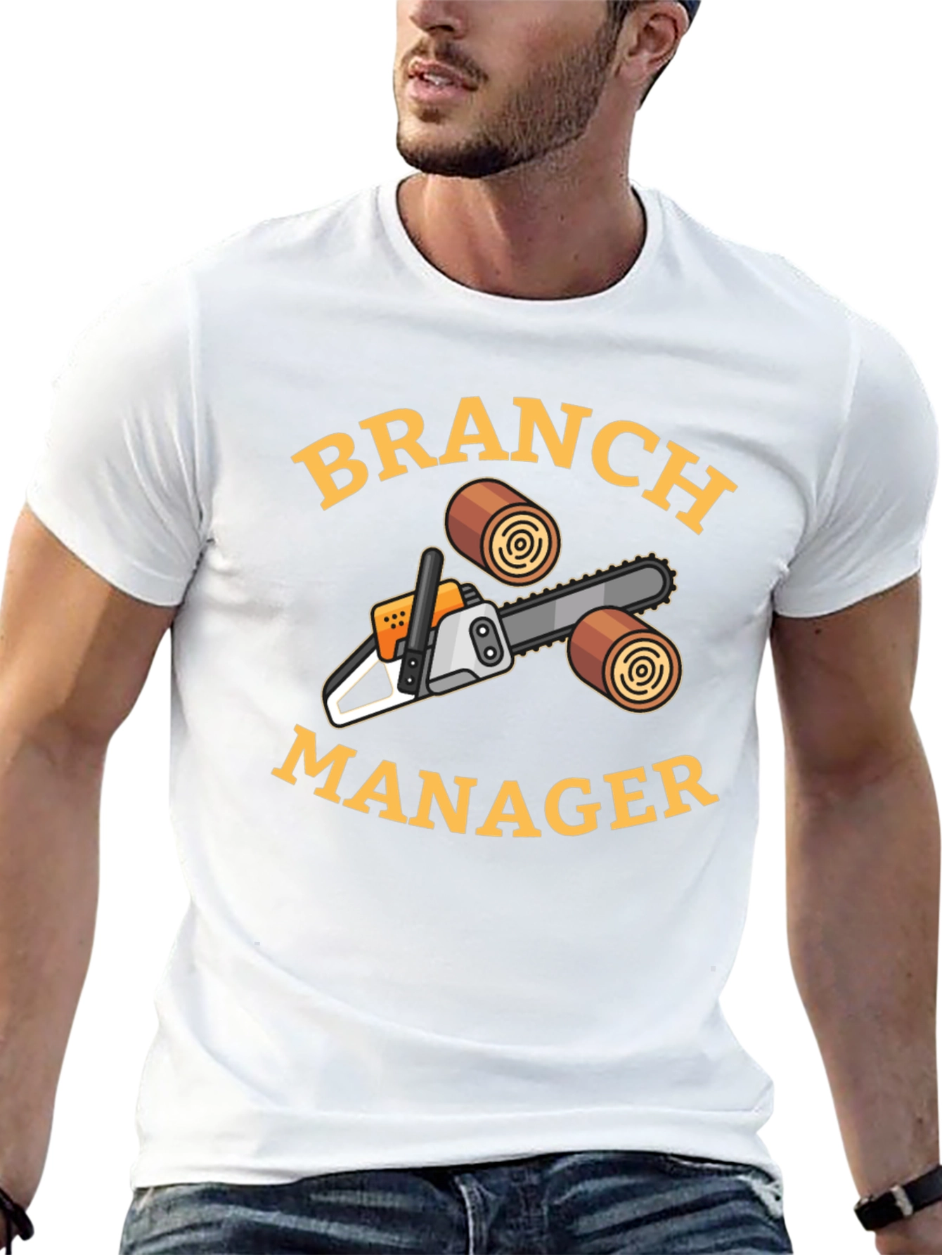 Branch Manager Chainsaw T-Shirt