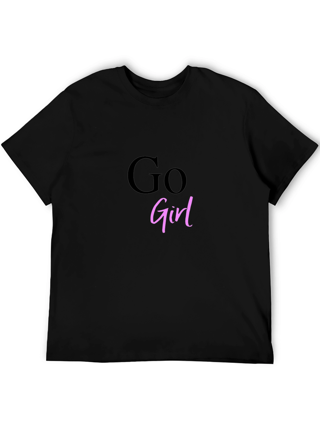 Go Girl Black T-Shirt