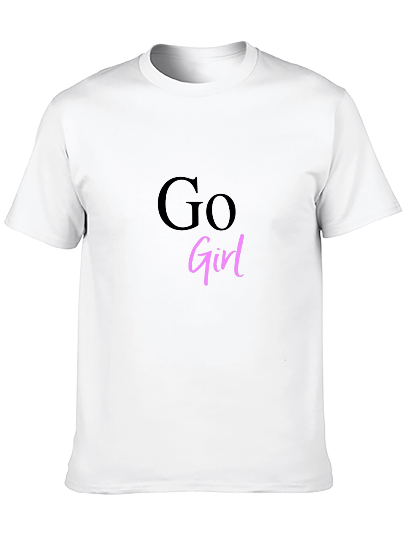 Go Girl Black T-Shirt