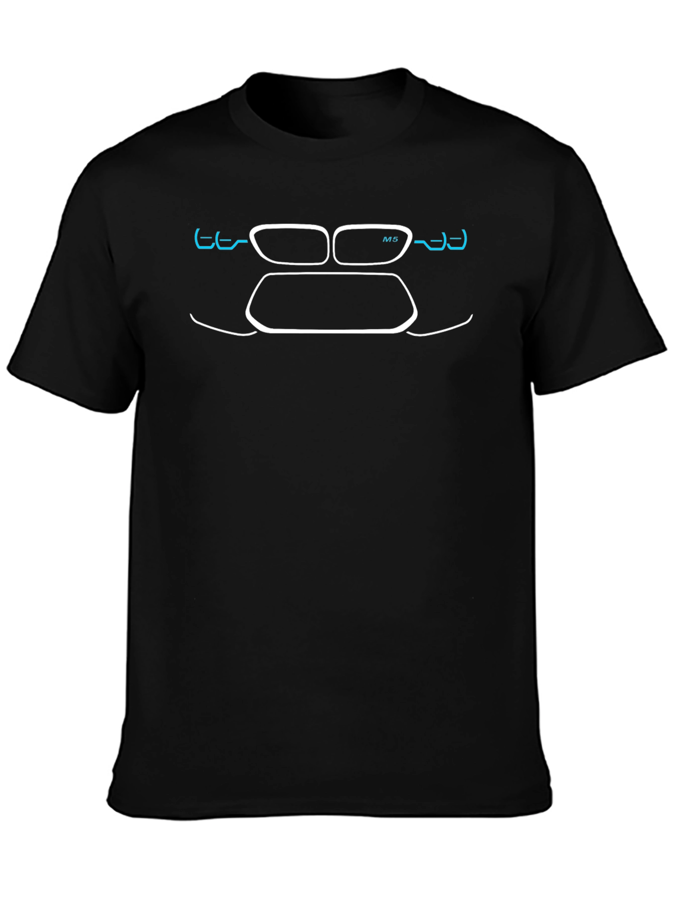 BMW M5 Outline T-Shirt - Automotive Enthusiast Apparel