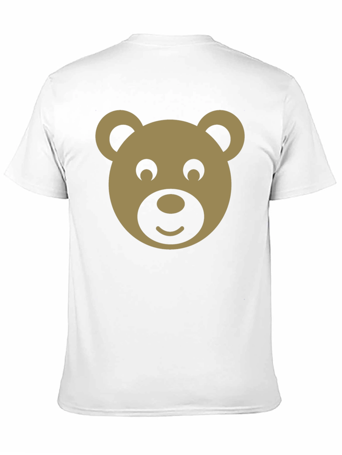 Cute Bear Graphic Black T-Shirt - Trendy Casual Tee