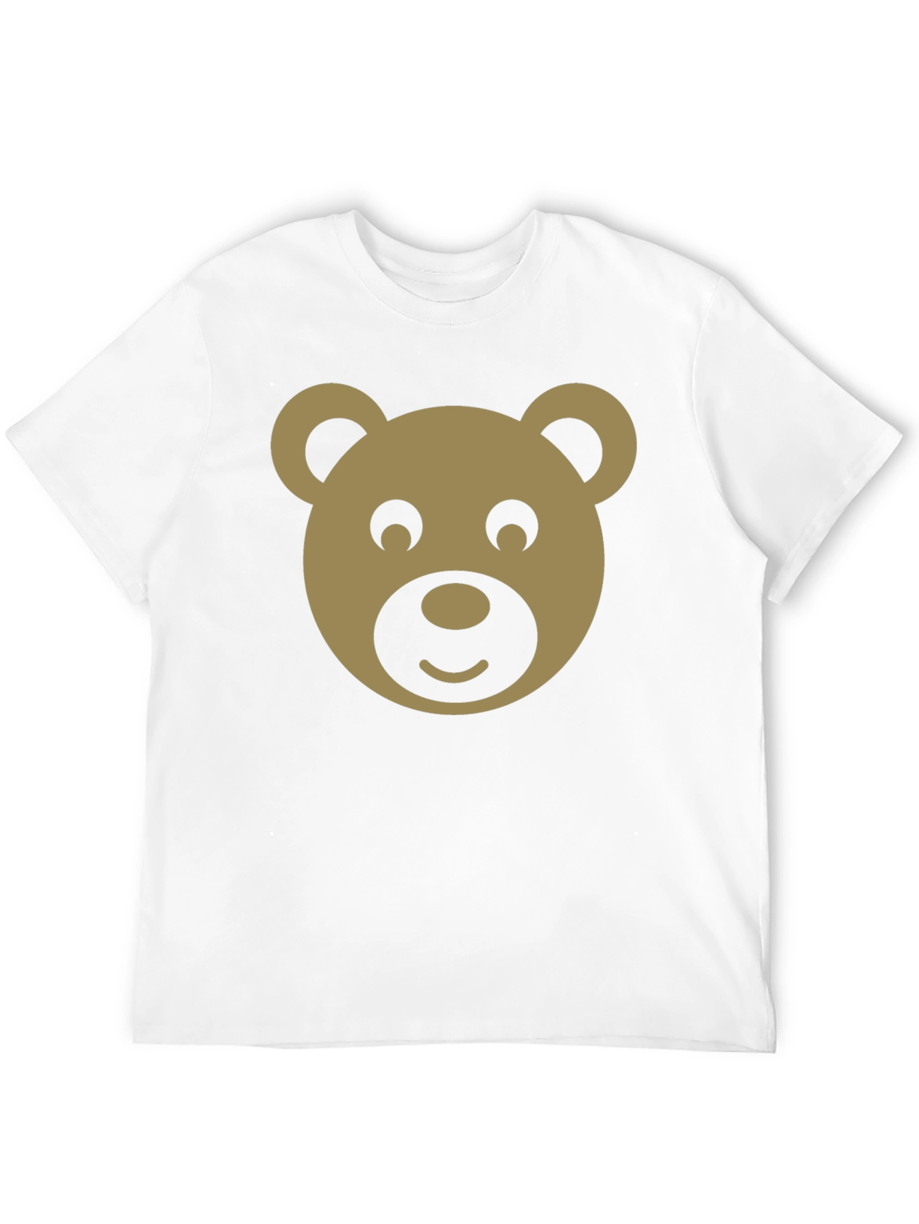 Cute Bear Graphic Black T-Shirt - Trendy Casual Tee
