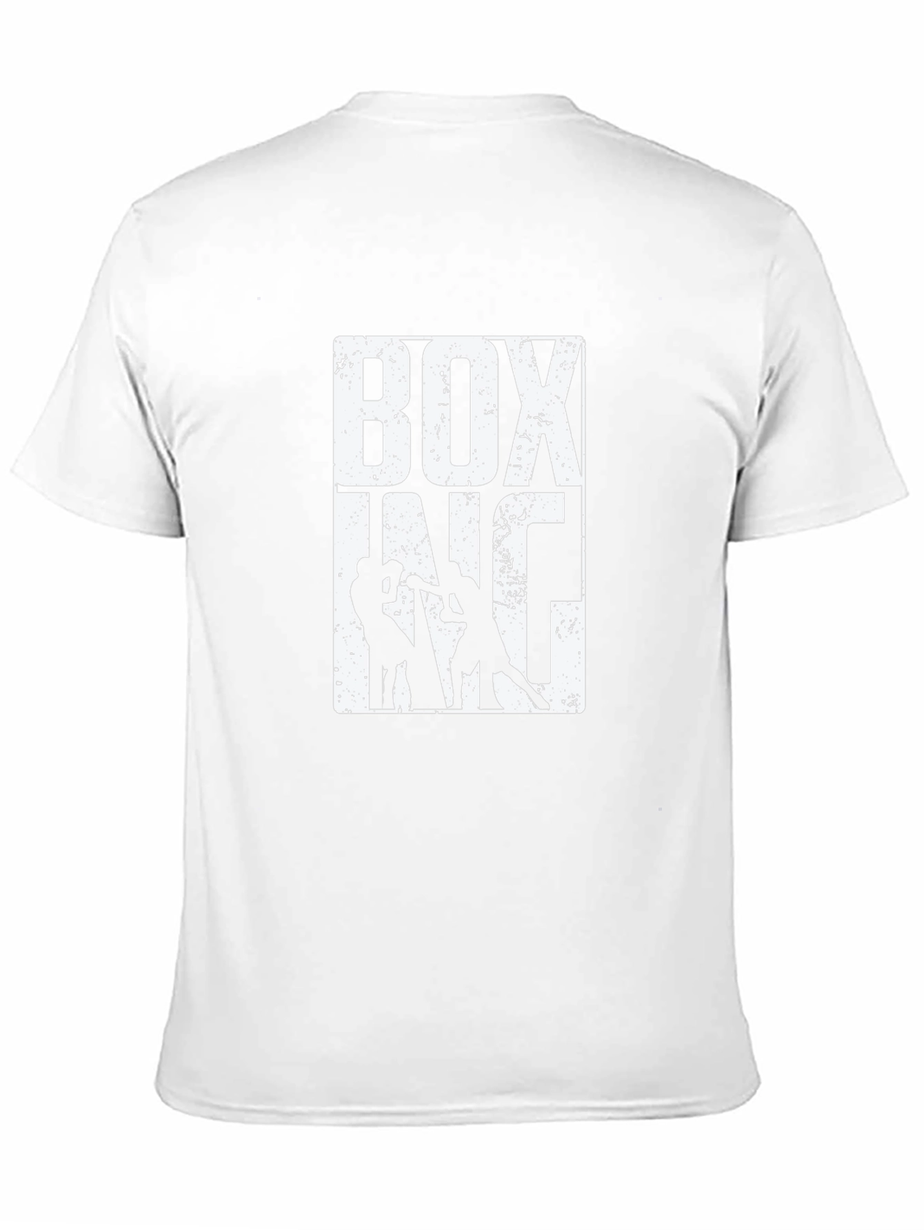 Boxing Inc. Graphic Print Tee - Black Cotton Blend