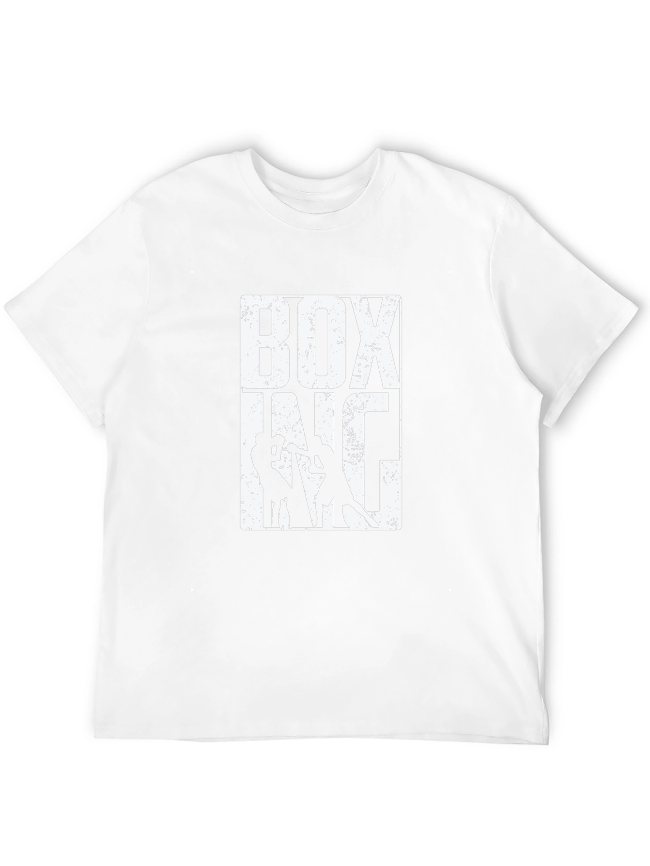 Boxing Inc. Graphic Print Tee - Black Cotton Blend