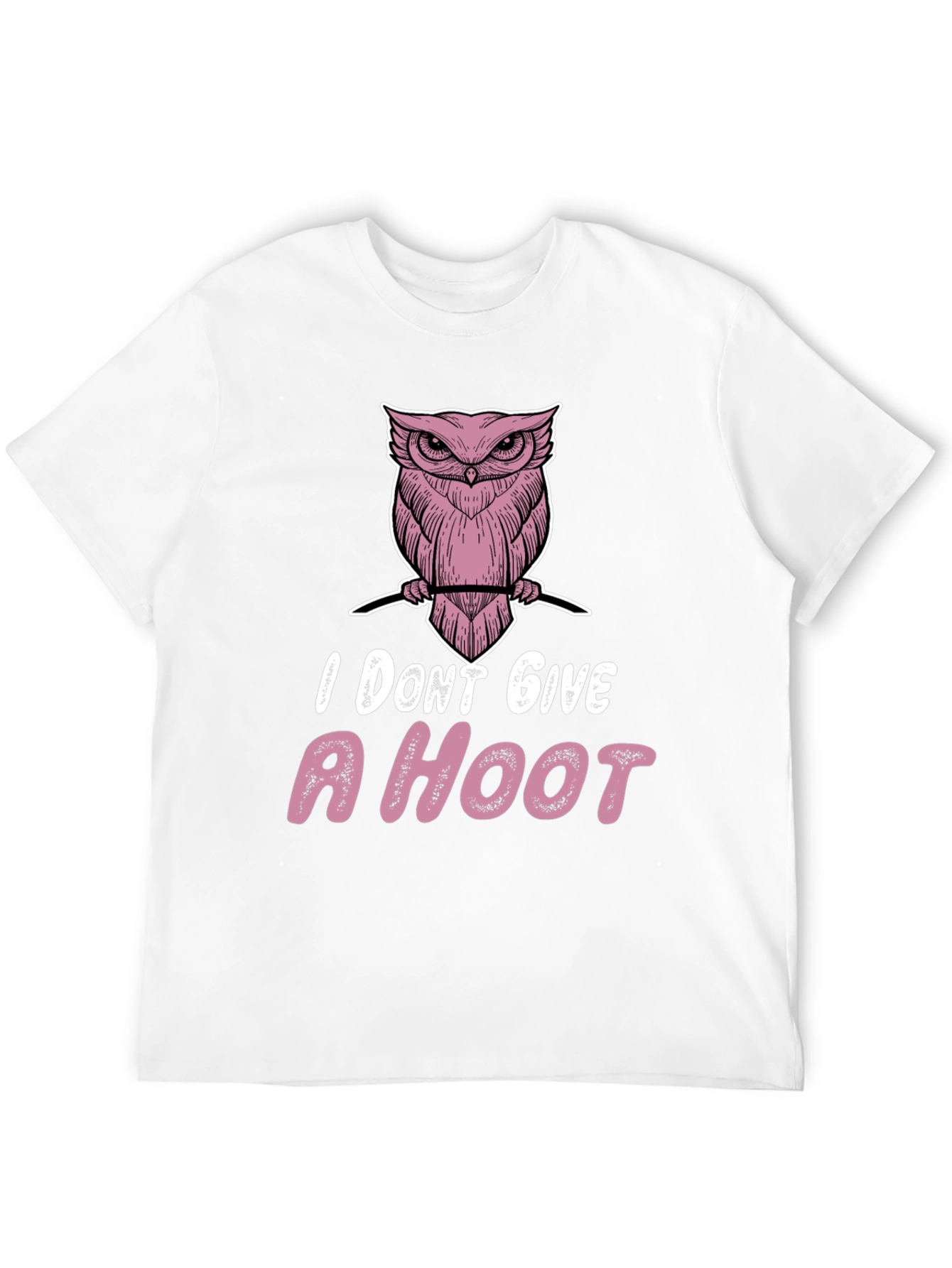 I Dont Give a Hoot Owl Graphic Tee