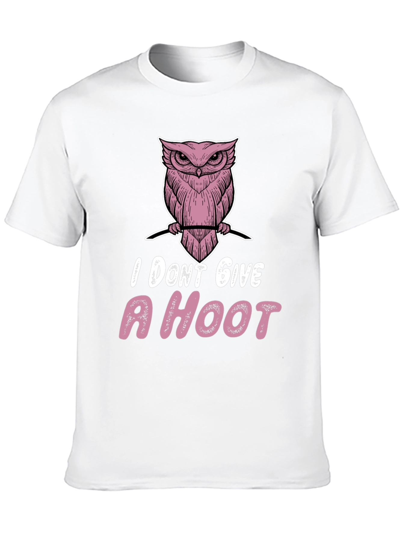 I Dont Give a Hoot Owl Graphic Tee