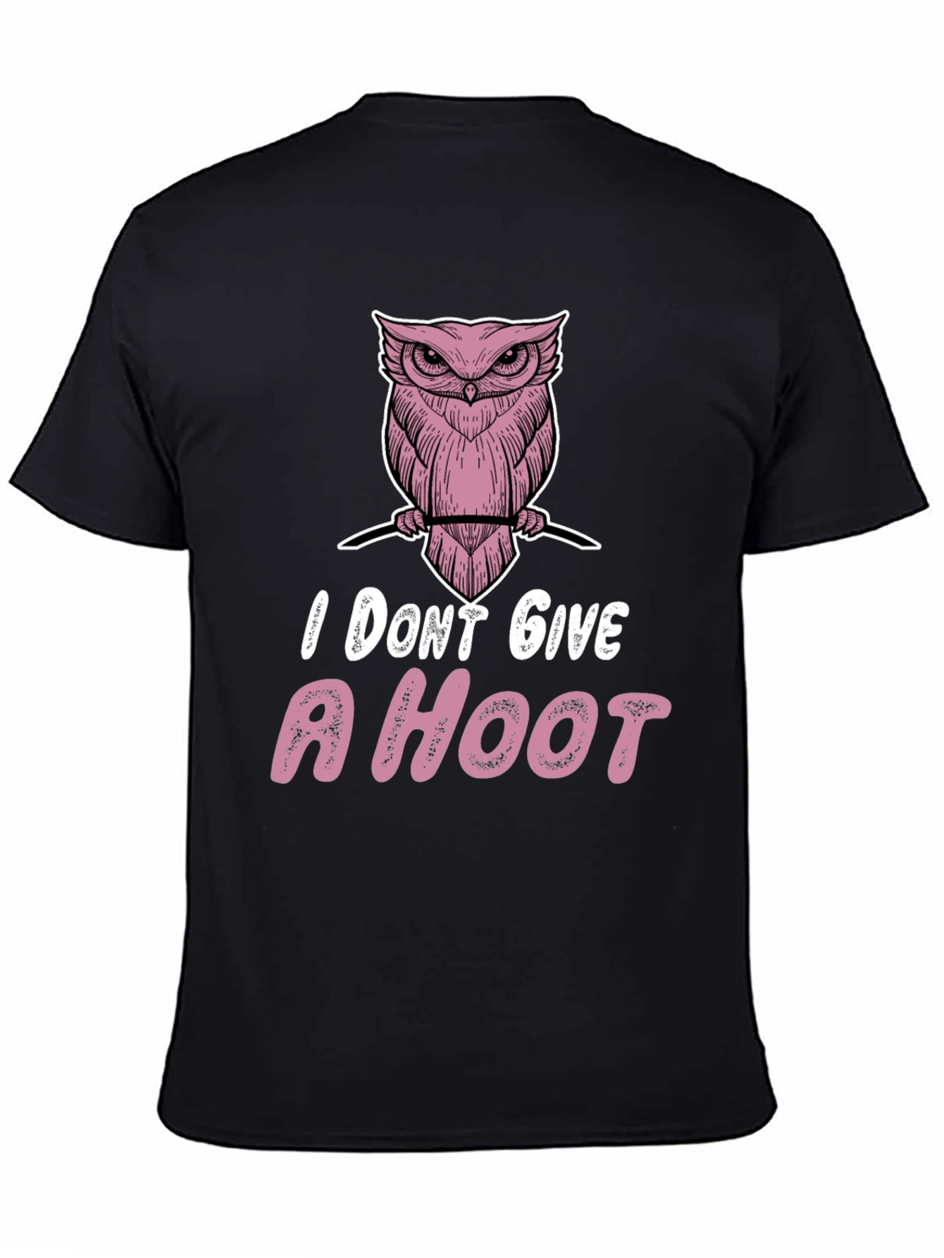 I Dont Give a Hoot Owl Graphic Tee
