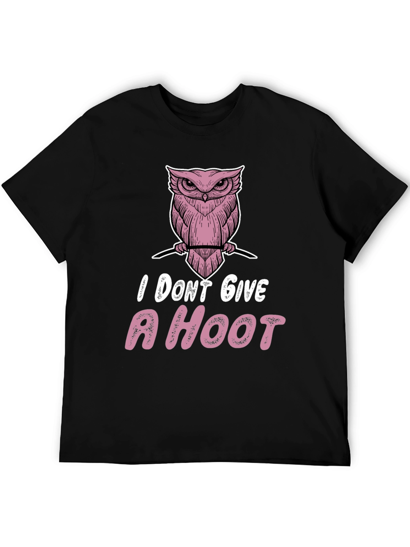 I Dont Give a Hoot Owl Graphic Tee