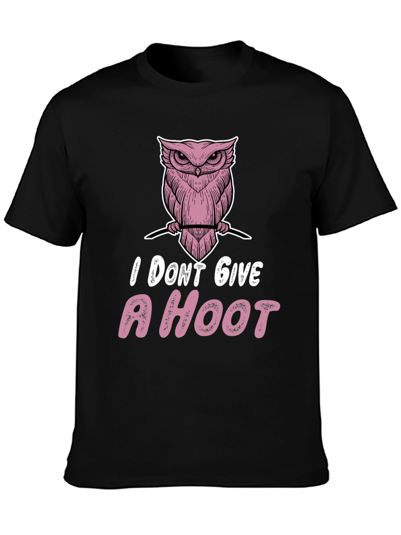 I Dont Give a Hoot Owl Graphic Tee