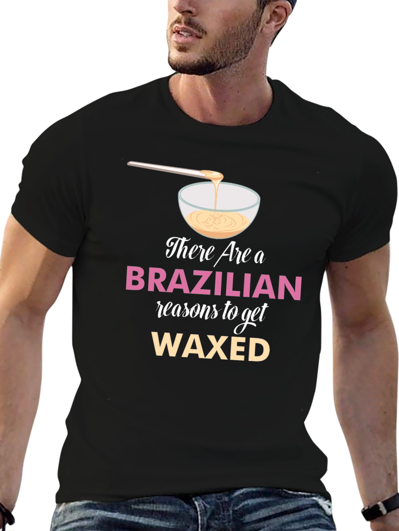 Brazilian Wax Humor T-Shirt