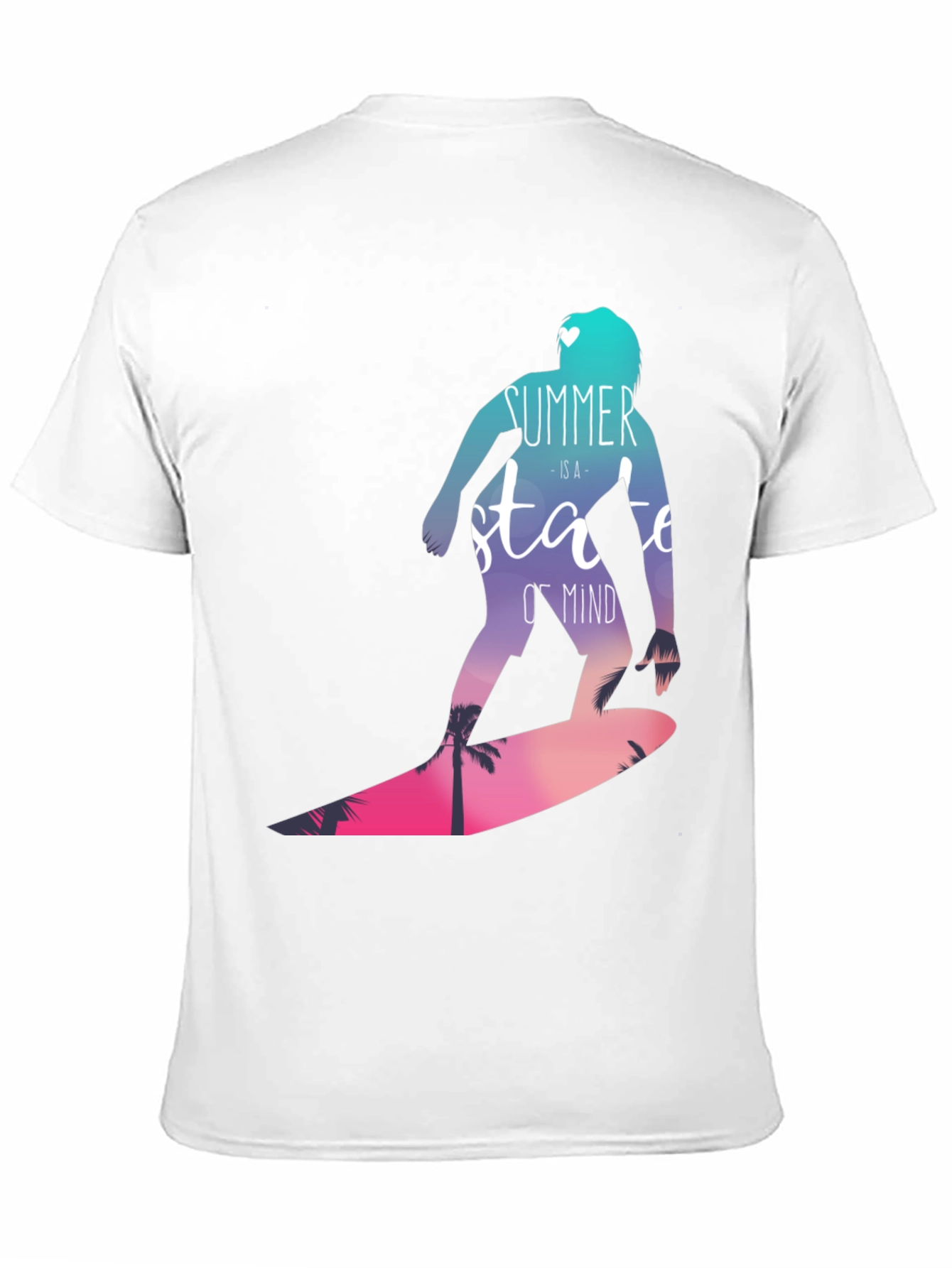 Summer State of Mind Graphic Tee - Black