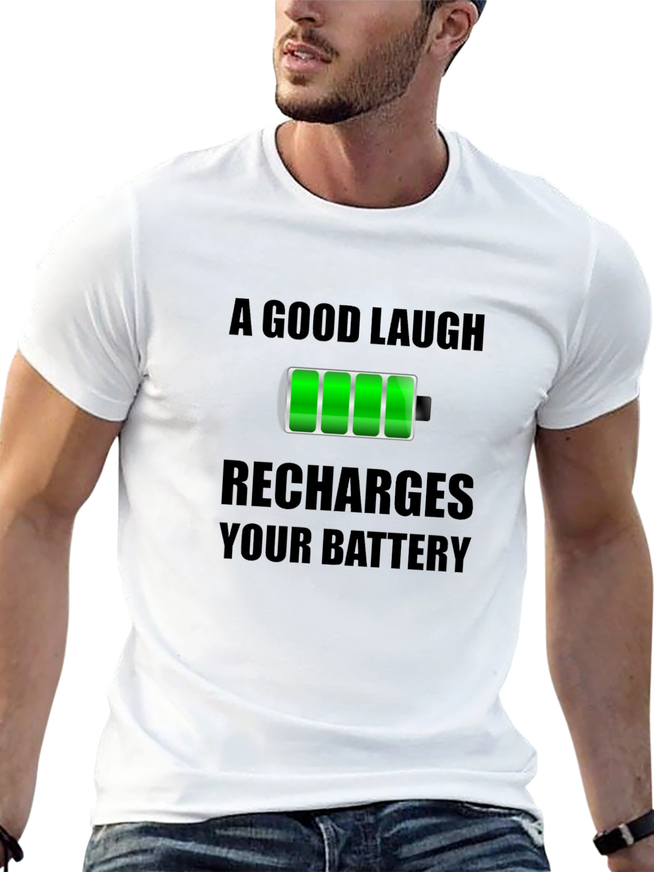 Recharge Your Battery Graphic Tee