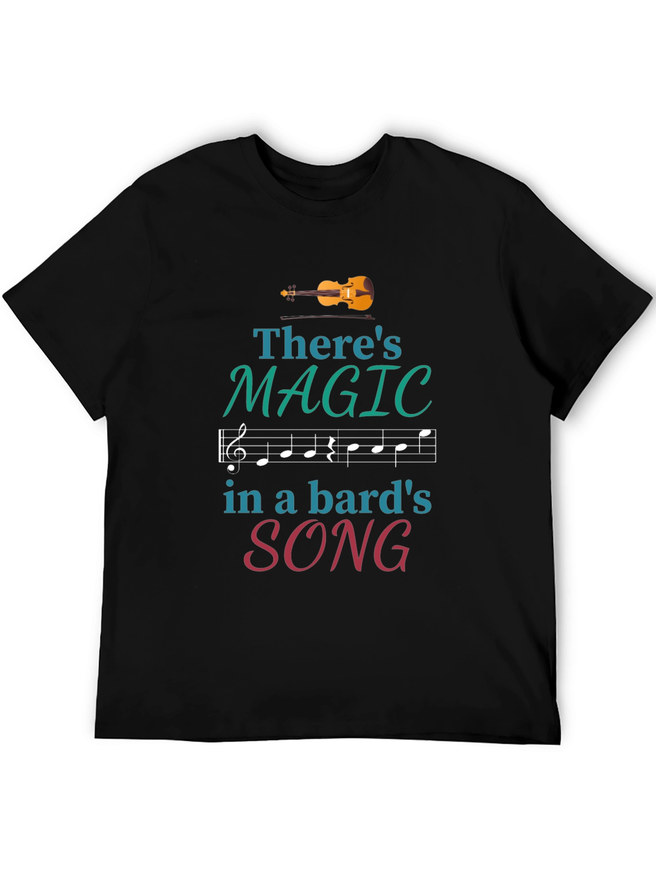 Bards Song Magic Graphic T-Shirt