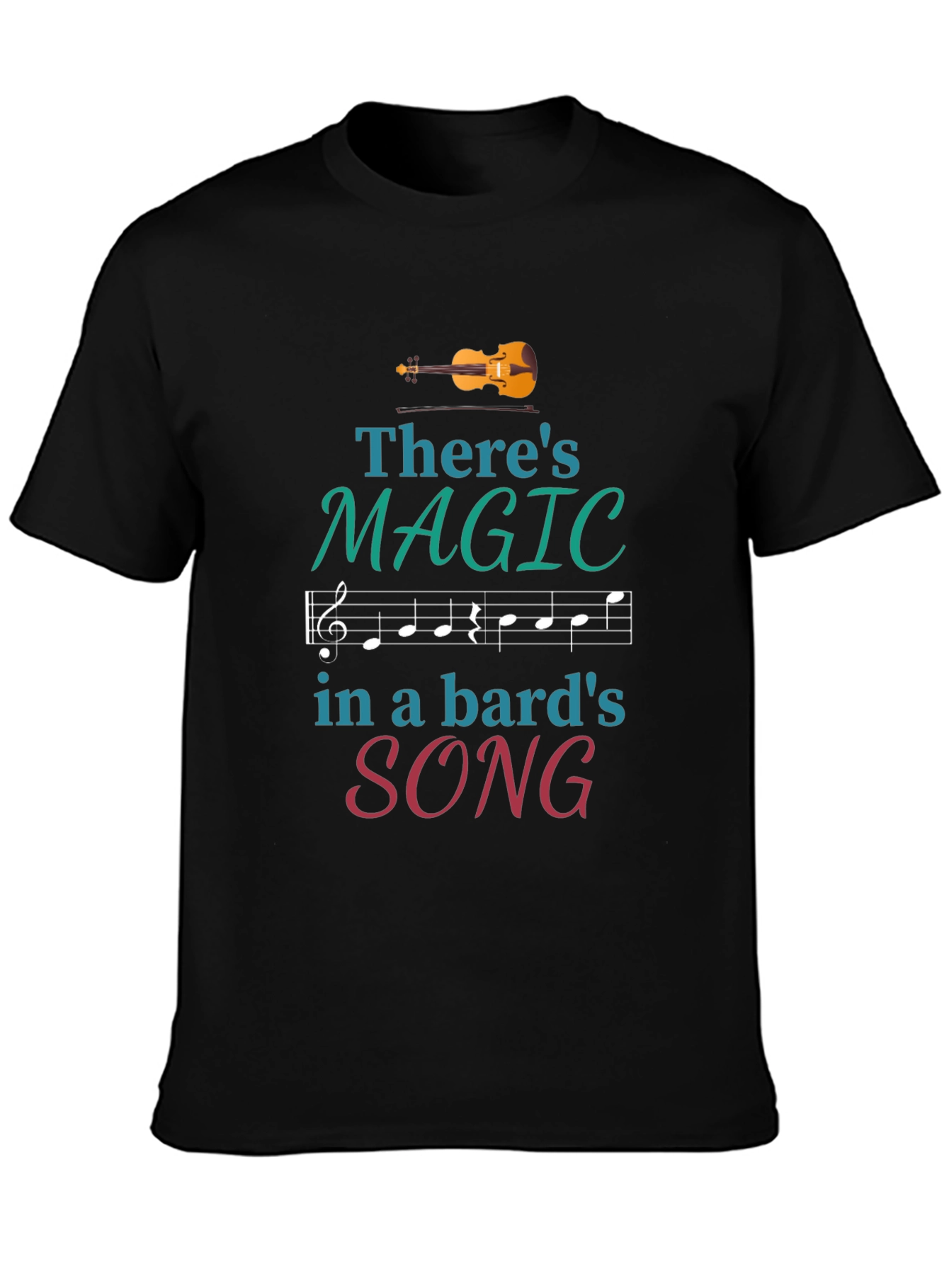 Bards Song Magic Graphic T-Shirt