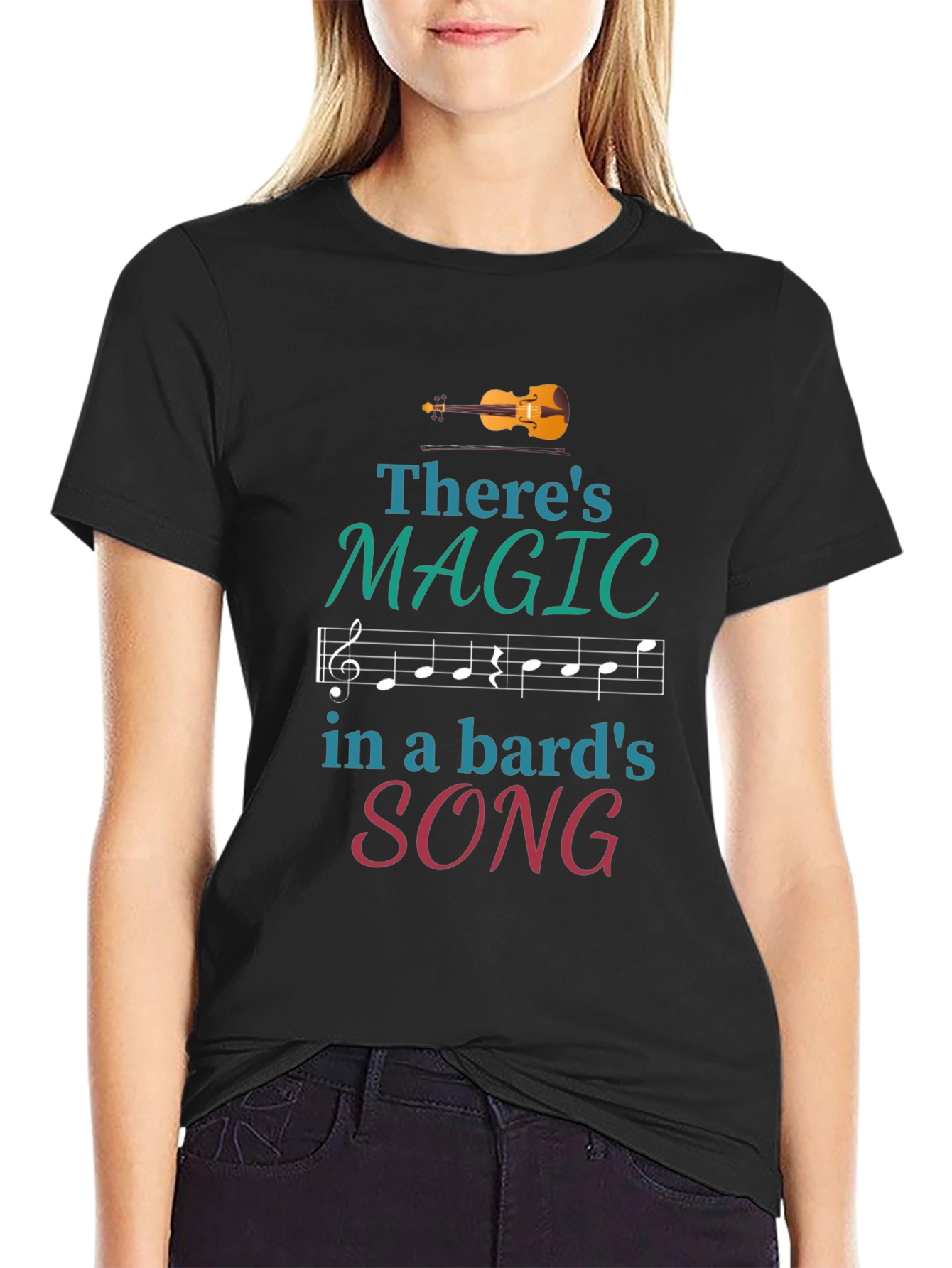 Bards Song Magic Graphic T-Shirt