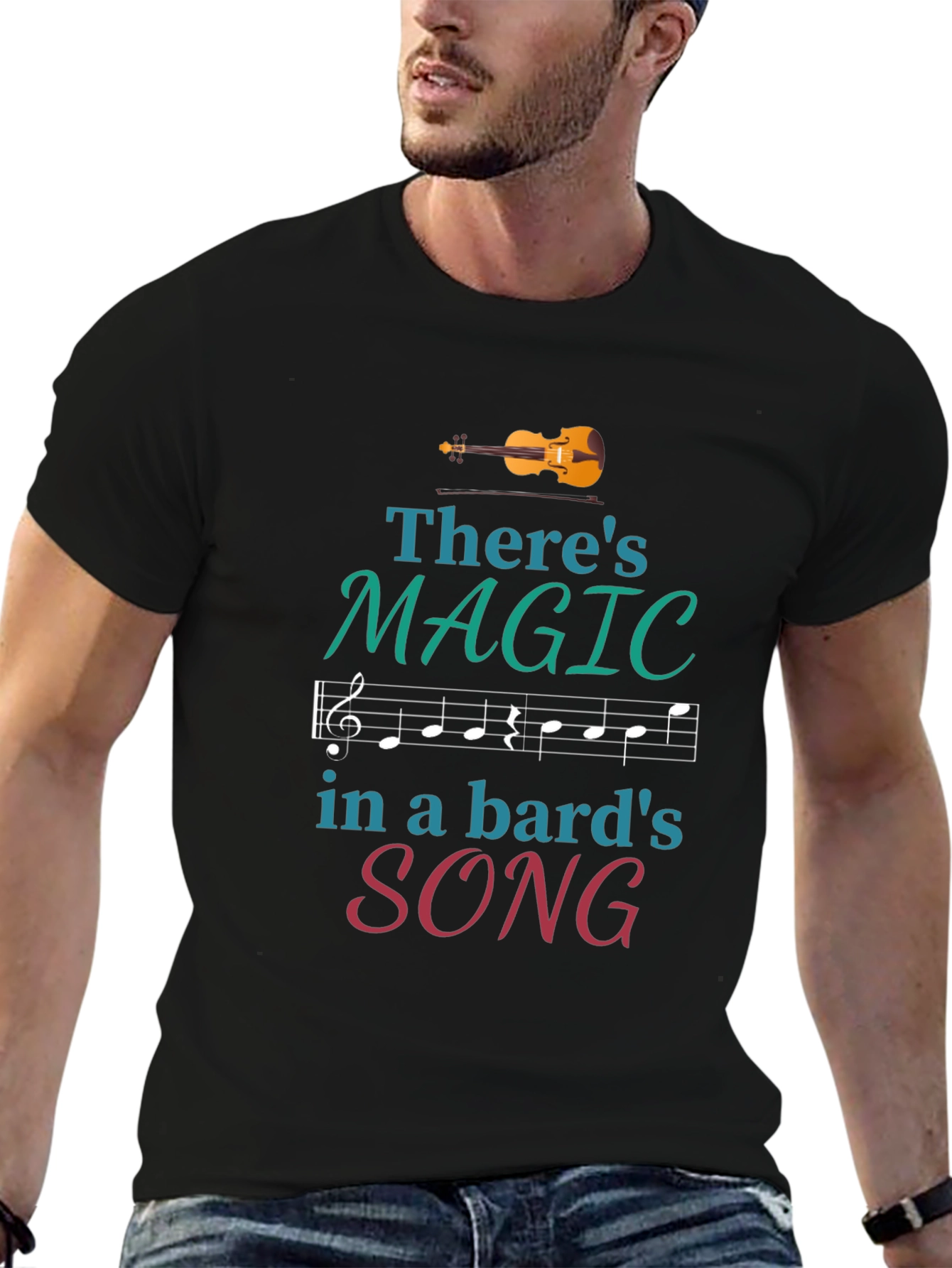 Bards Song Magic Graphic T-Shirt