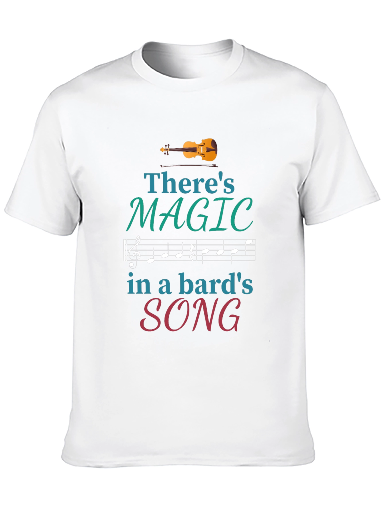 Bards Song Magic Graphic T-Shirt