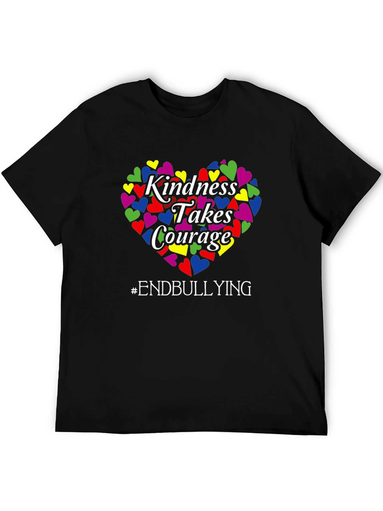 Kindness Takes Courage T-Shirt - End Bullying Awareness