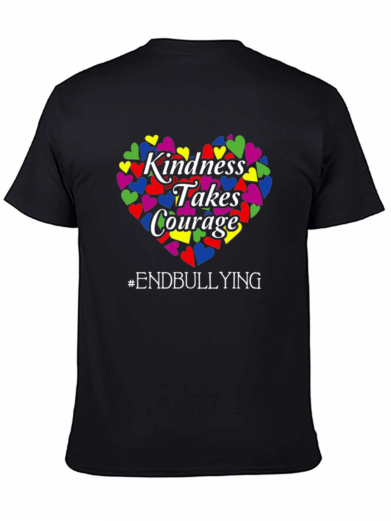 Kindness Takes Courage T-Shirt - End Bullying Awareness