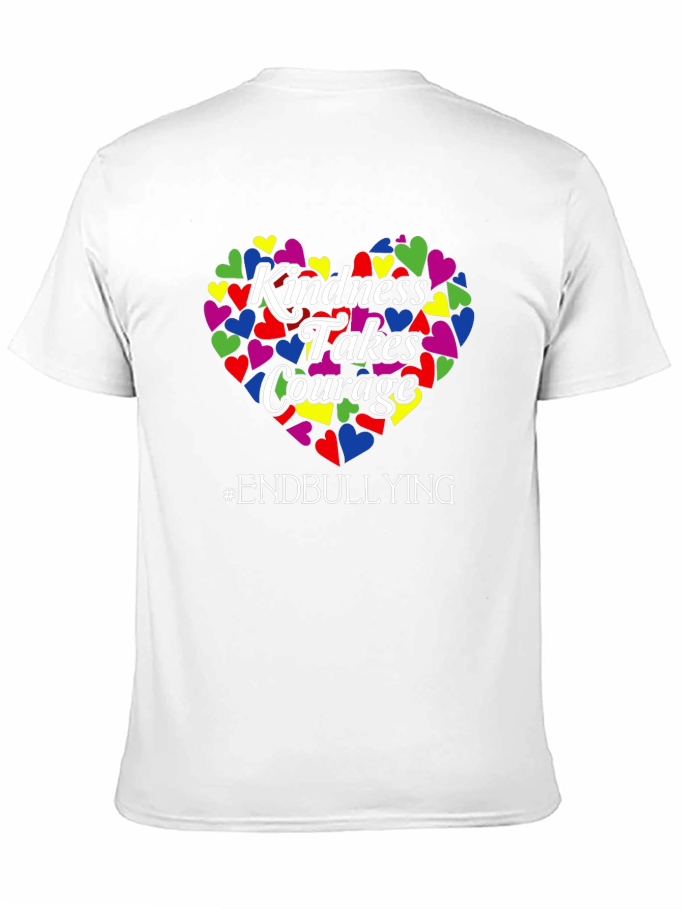 Kindness Takes Courage T-Shirt - End Bullying Awareness