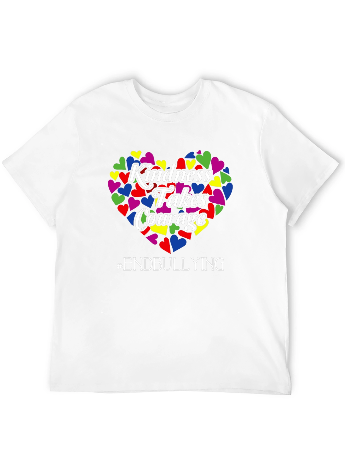 Kindness Takes Courage T-Shirt - End Bullying Awareness