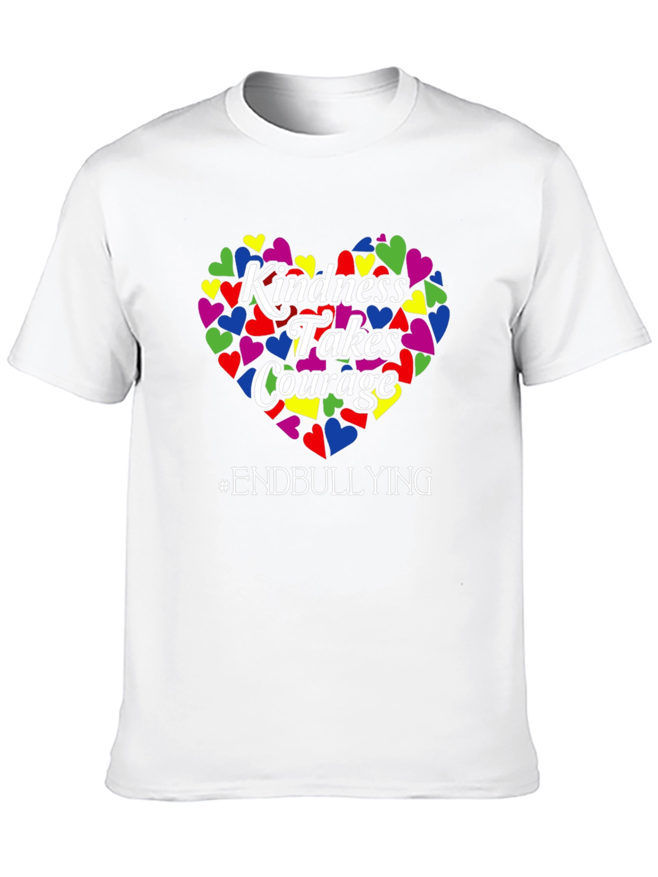 Kindness Takes Courage T-Shirt - End Bullying Awareness