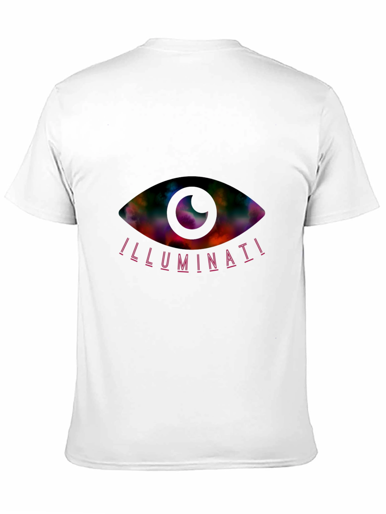 Illuminati Eye Graphic Tee - Mens Black T-Shirt
