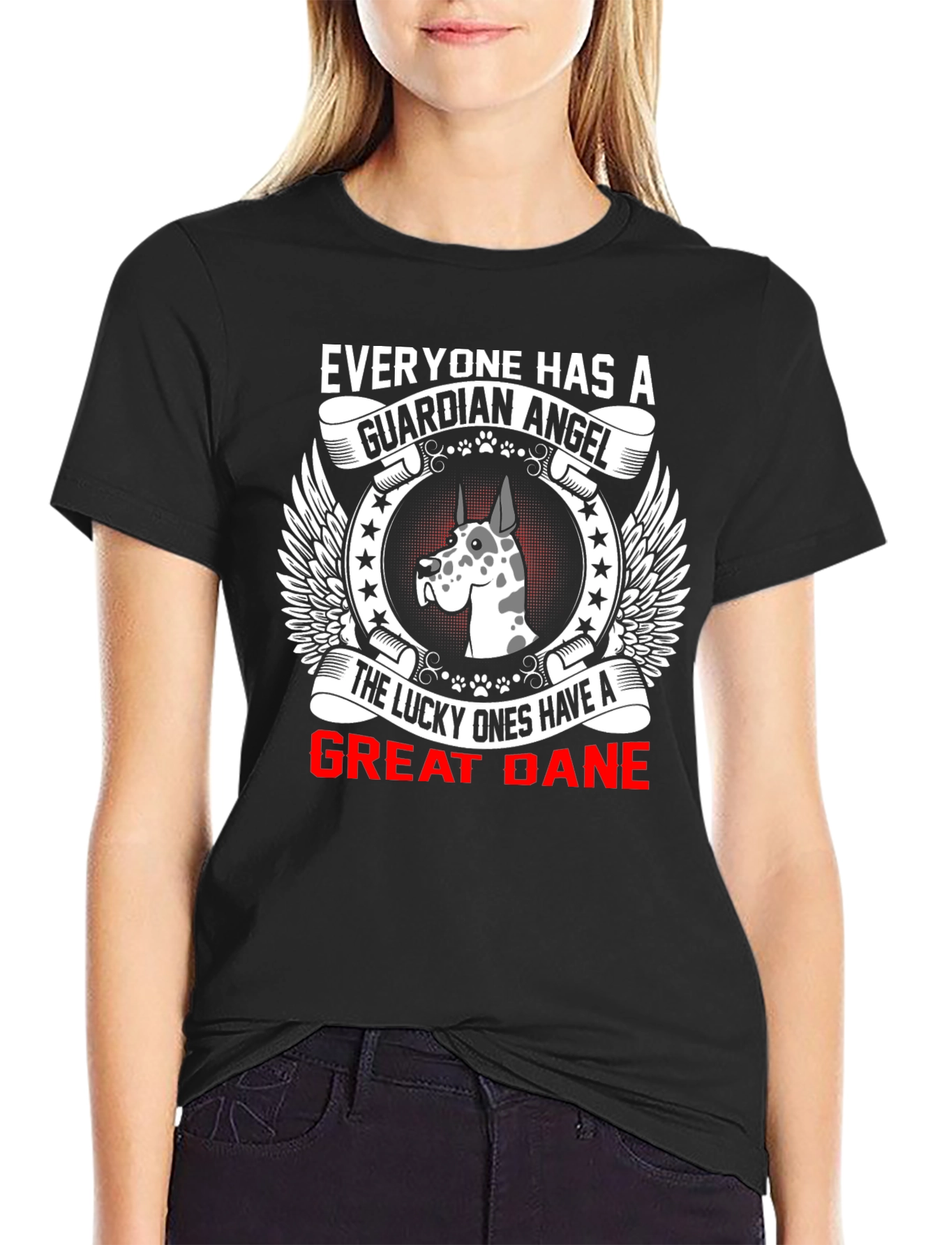 Great Dane Guardian Angel T-Shirt