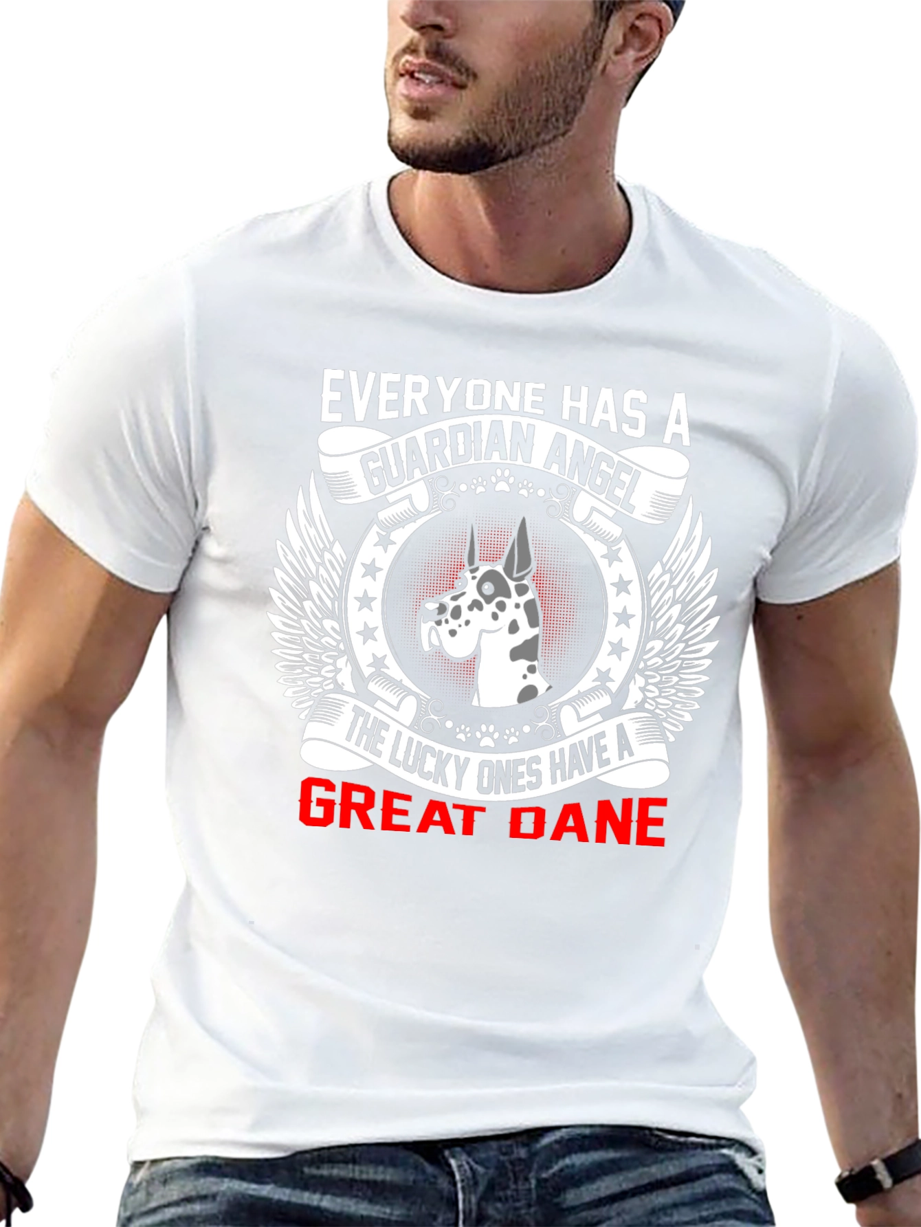 Great Dane Guardian Angel T-Shirt