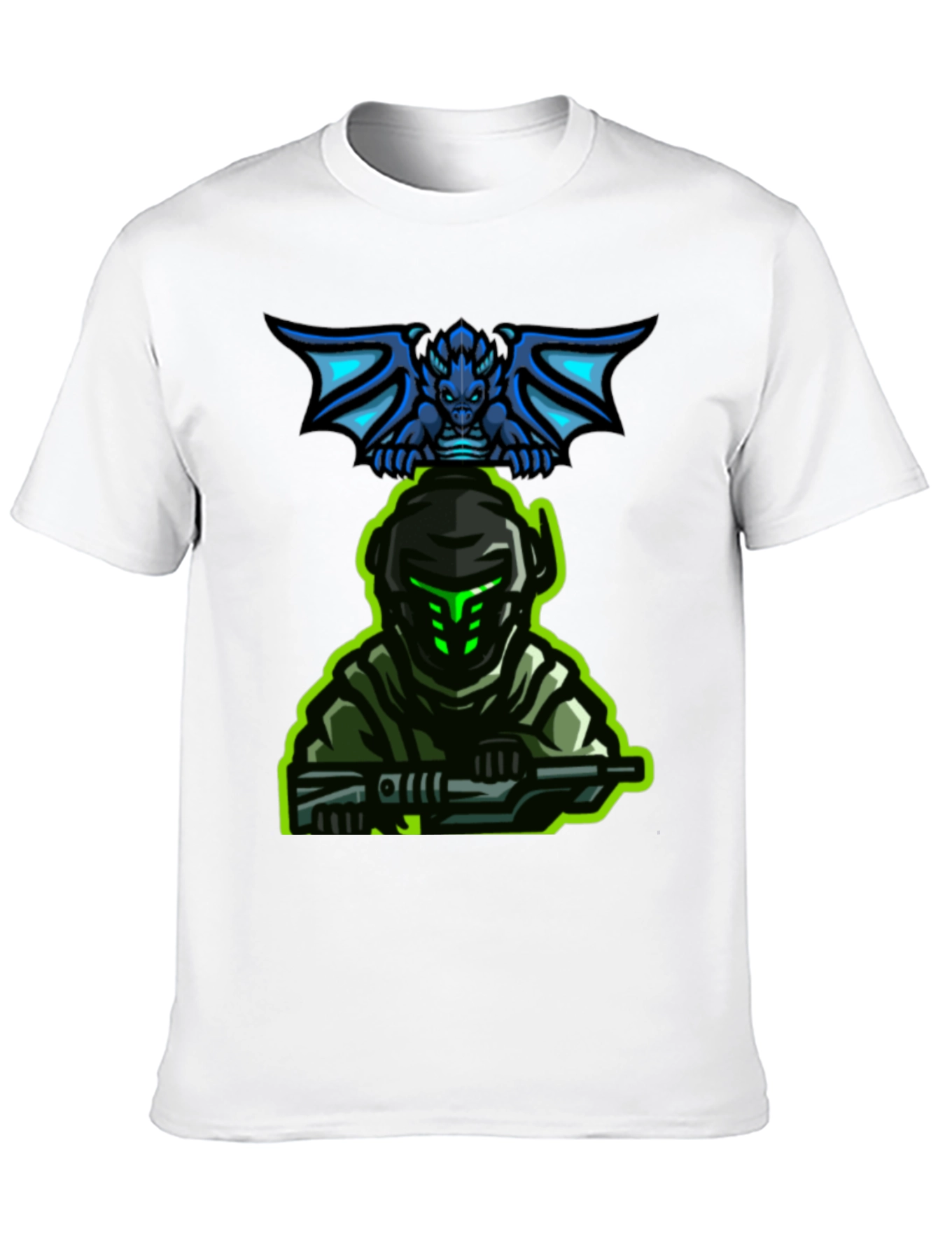 Gaming T-Shirt: Dragon Rider Soldier