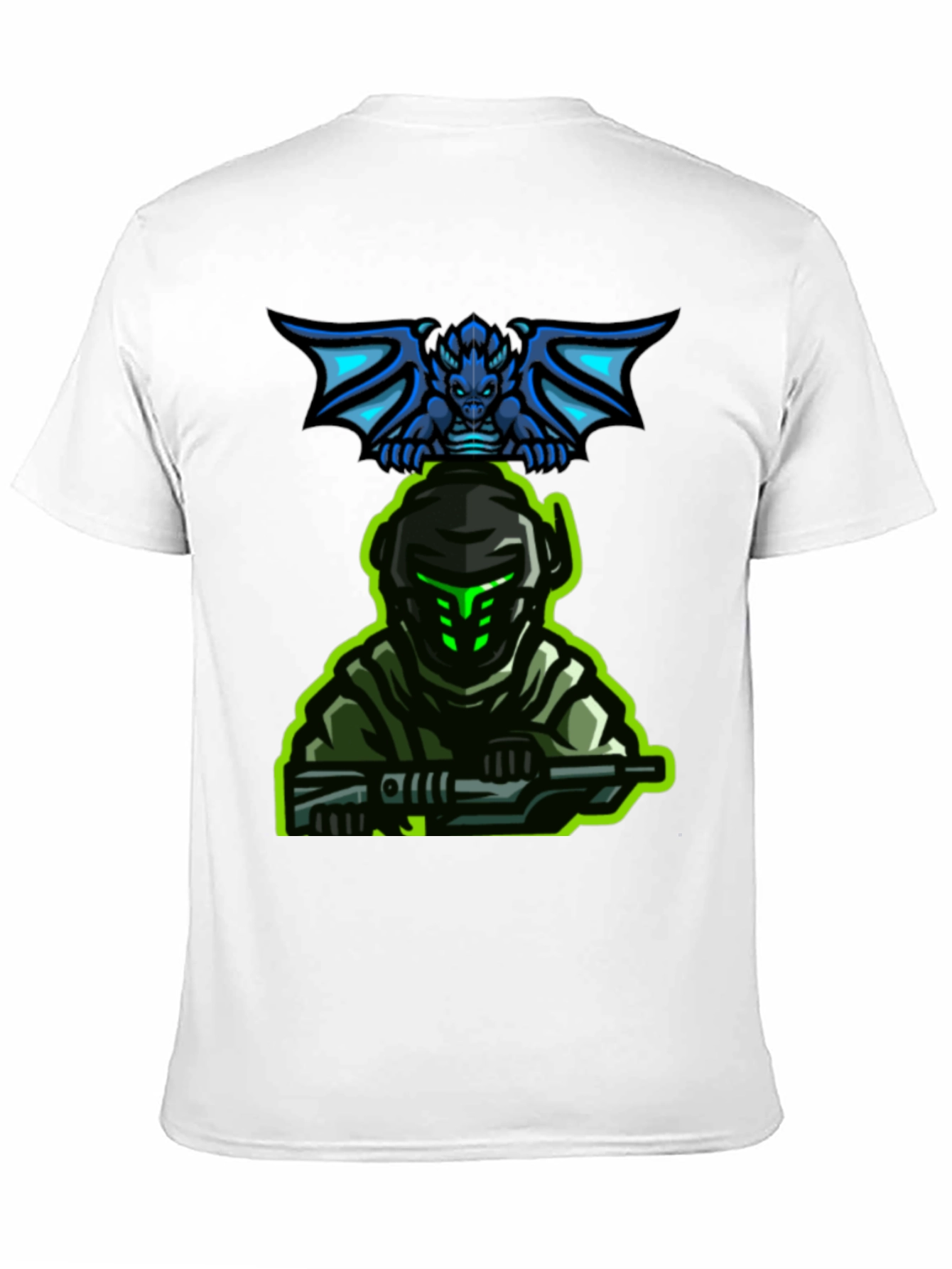 Gaming T-Shirt: Dragon Rider Soldier