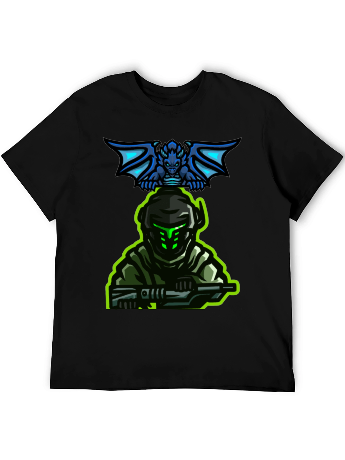 Gaming T-Shirt: Dragon Rider Soldier