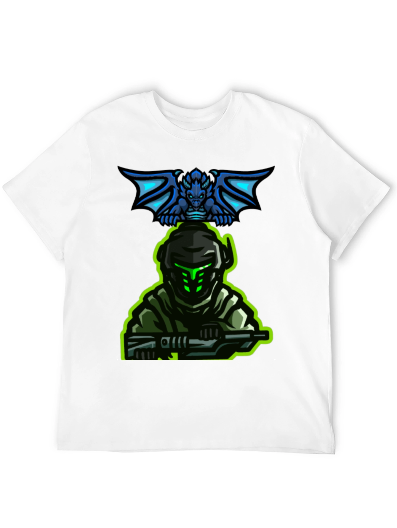 Gaming T-Shirt: Dragon Rider Soldier