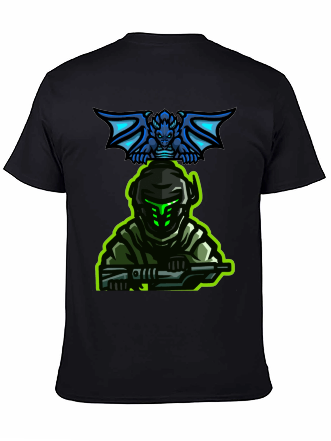Gaming T-Shirt: Dragon Rider Soldier